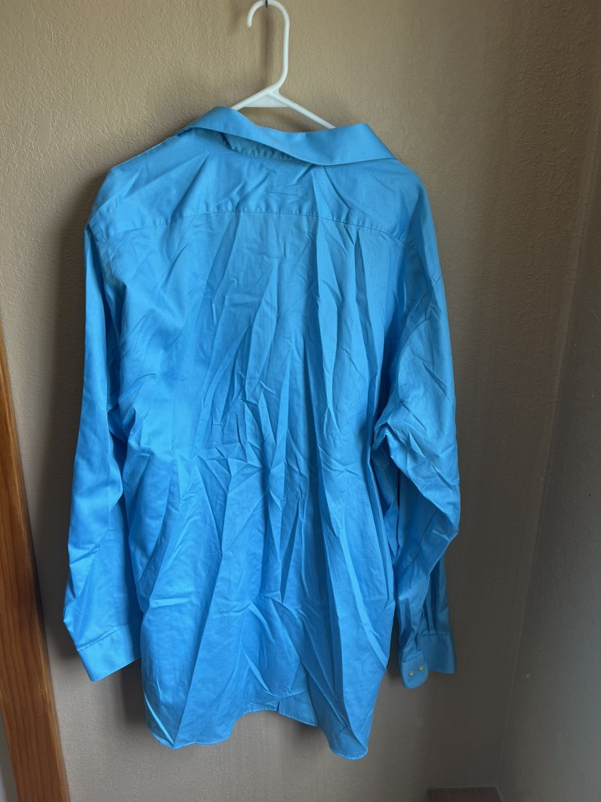 Van Heusen Van Heusen Light Blue Long Sleeve Button Down - Tall Size US L / EU 52-54 / 3 - 3 Thumbnail