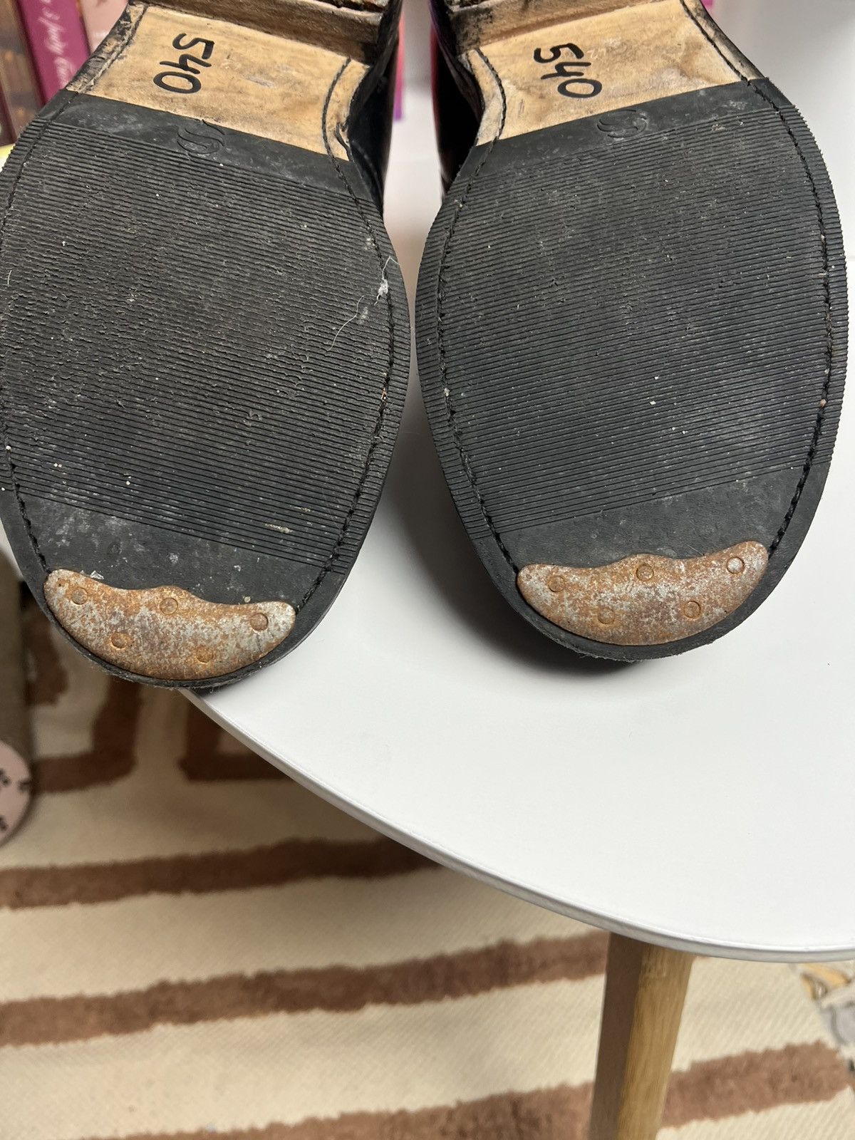 Vintage 20 HMAK 19 leather army boots Denmark vintage rare Size US 9 / EU 42 - 11 Thumbnail