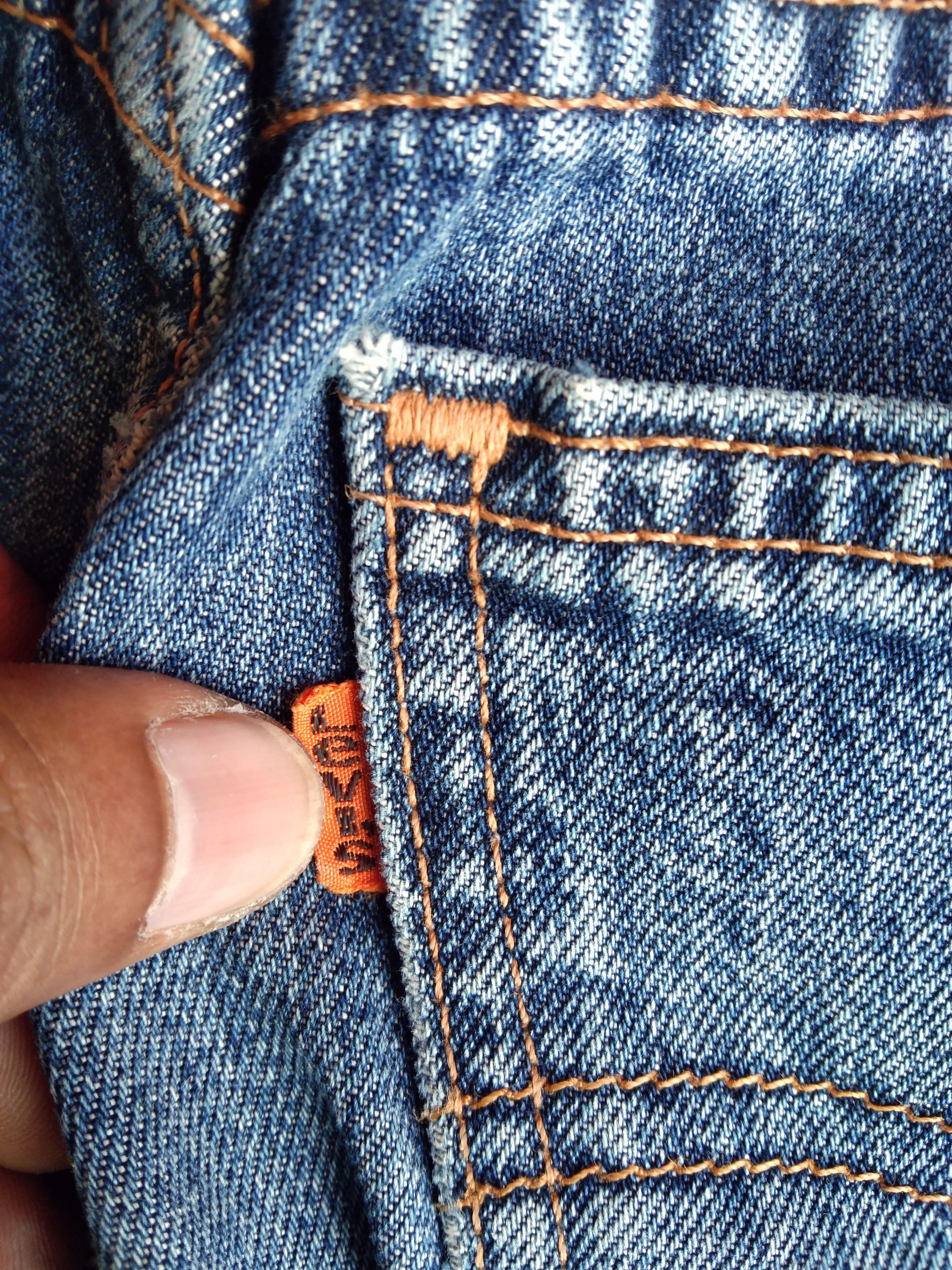 Levi's 🍊 Vintage Levi's 605 Orange Tab 30x28 Size US 30 / EU 46 - 6 Thumbnail
