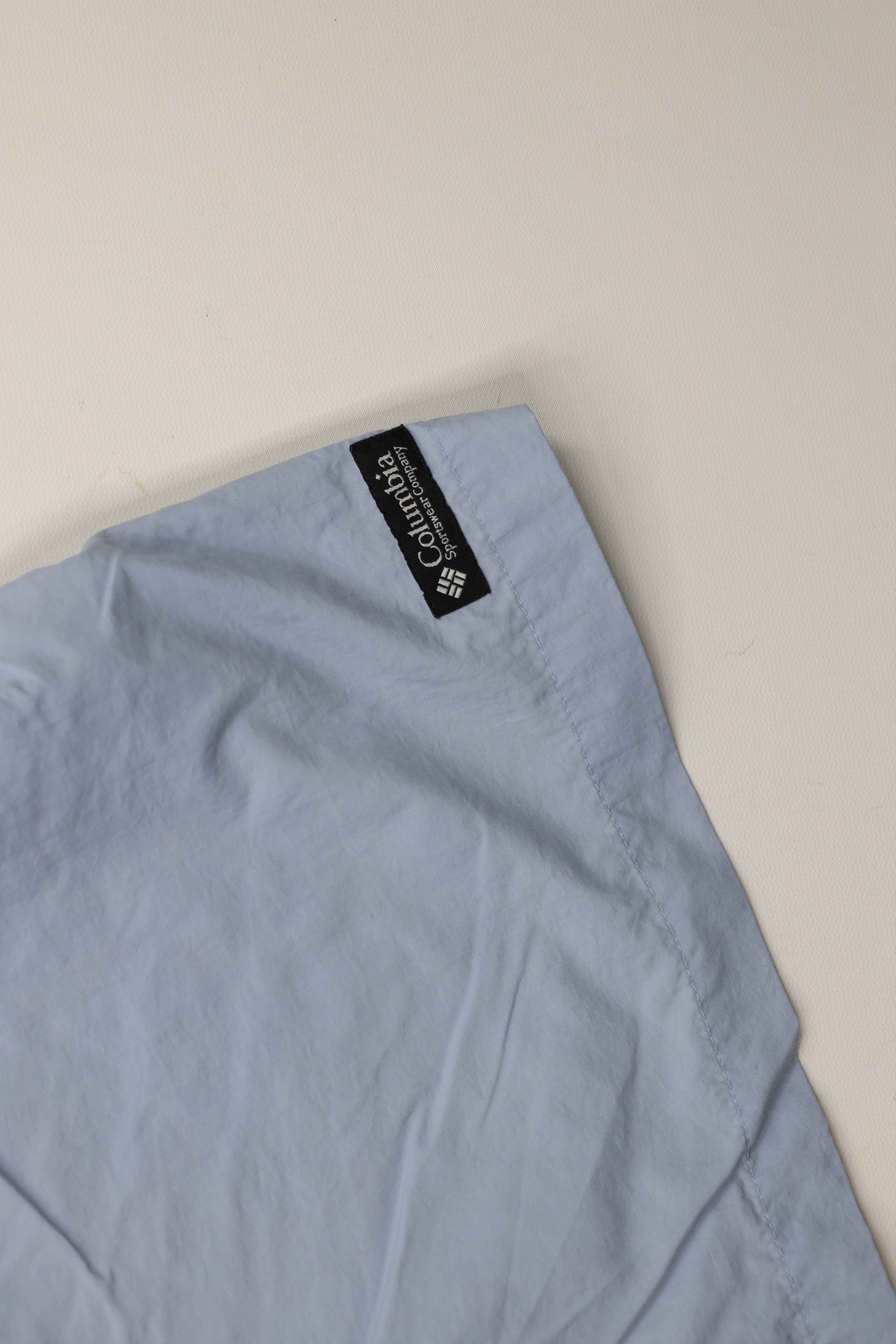 Columbia × Vintage Vintage 90s Columbia Belted Hiking Shorts Light Blue Nylon Size 34" / US 12 / IT 48 - 5 Thumbnail