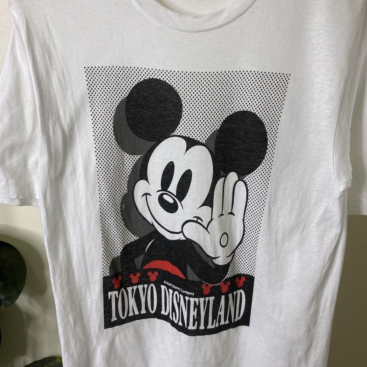 Mickey Mouse 1990s Walt Disney Tokyo Disneyland Promo T Shirt Size US S / EU 44-46 / 1 - 2 Thumbnail