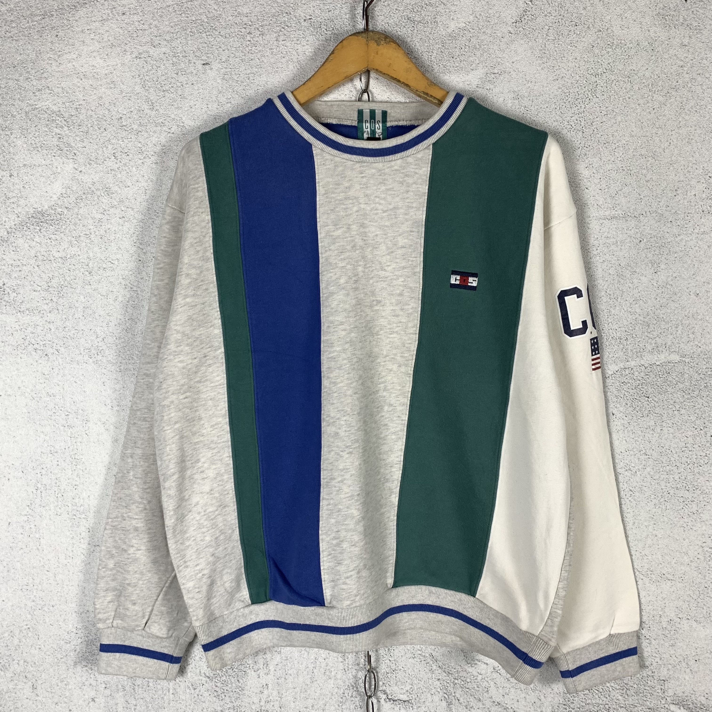 Vintage COS America USA Multicolor Sweatshirt Crewneck