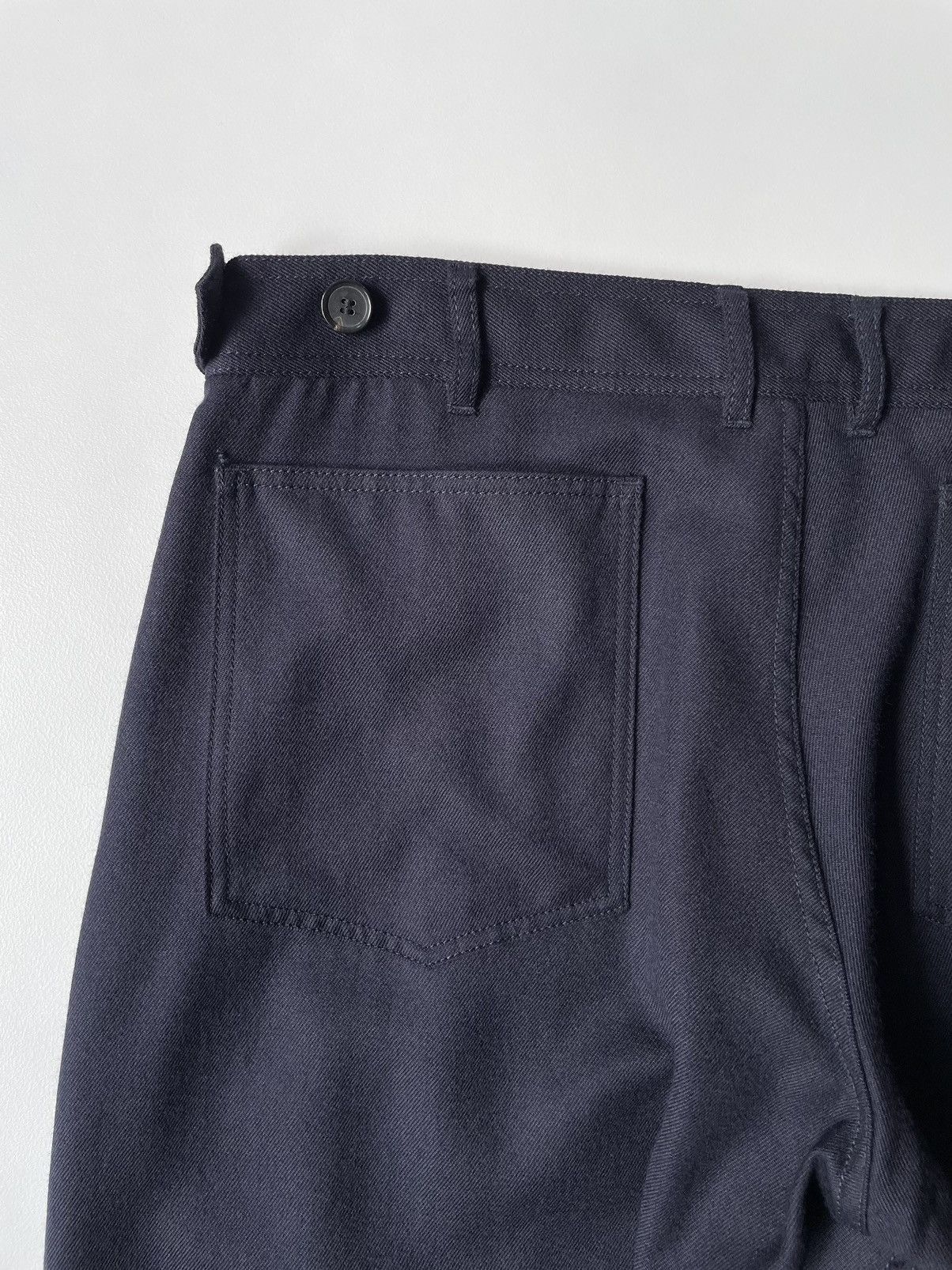 Comme des Garcons Dark Blue Wool Utility Trousers Size US 36 / EU 52 - 12 Thumbnail