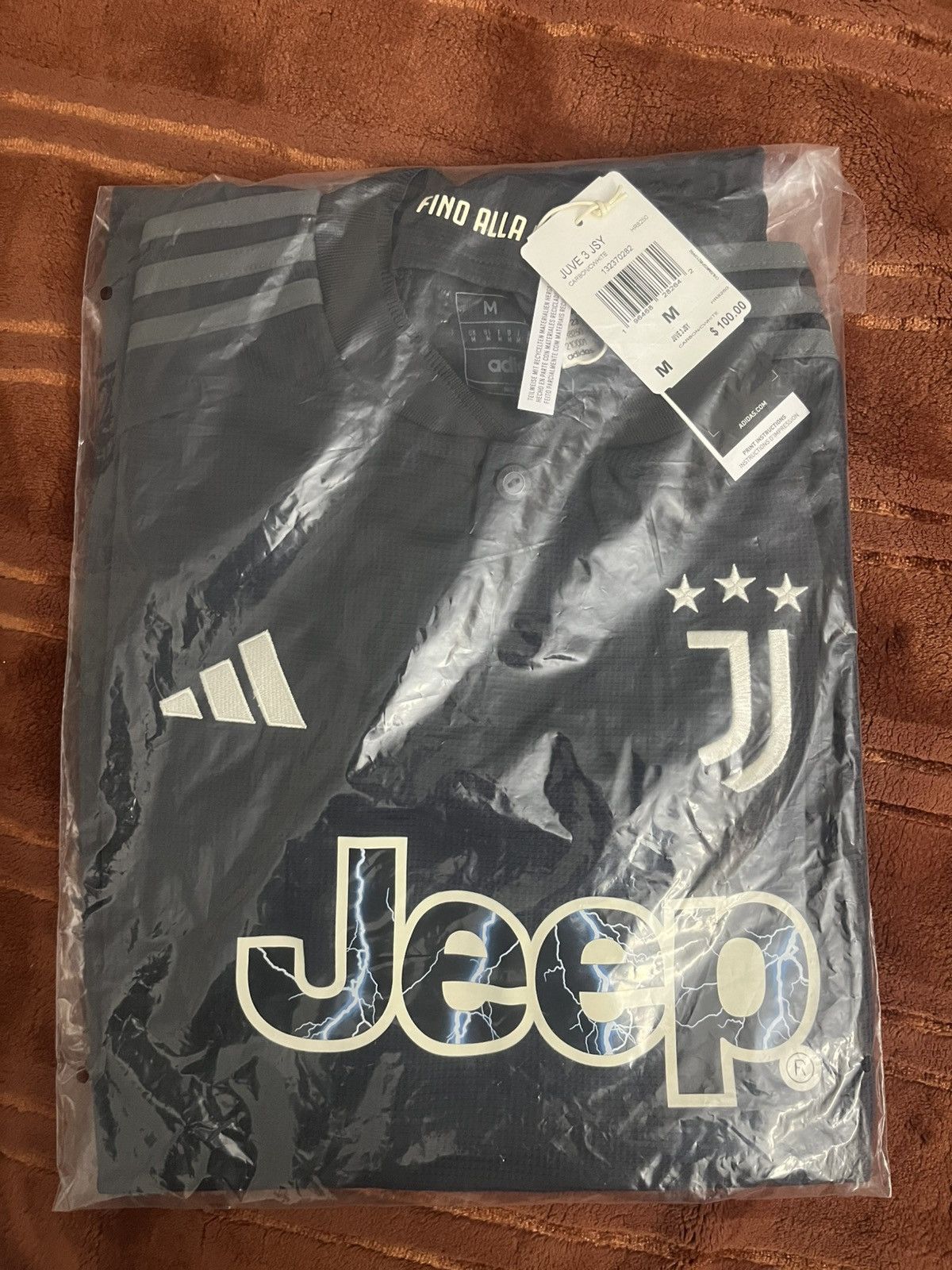 Adidas Adidas 2023/24 Juventus Third Kit Soccer Football Jersey M Size US M / EU 48-50 / 2 - 1 Thumbnail