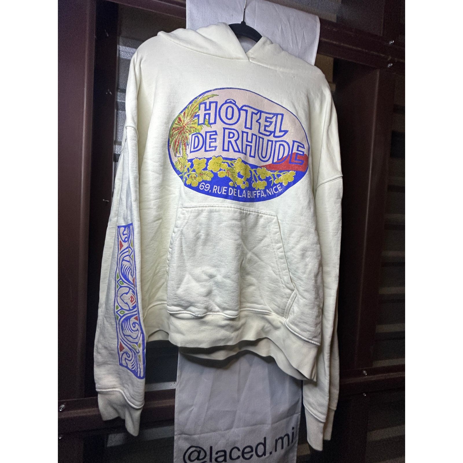 Rhude Rhude Hoodie "Hotel De Rhude" XL Sweatshirt Size US XL / EU 56 / 4 - 1 Thumbnail