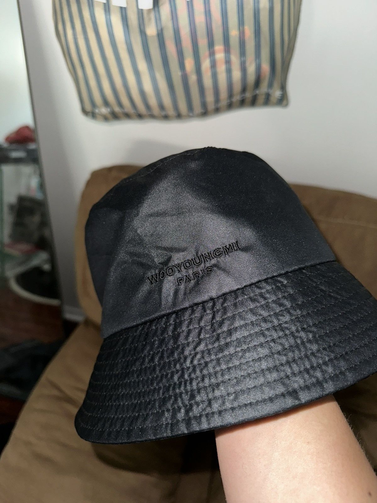 Wooyoungmi Wooyoungmi Nylon Bucket Hat 21FW Size ONE SIZE - 2 Thumbnail