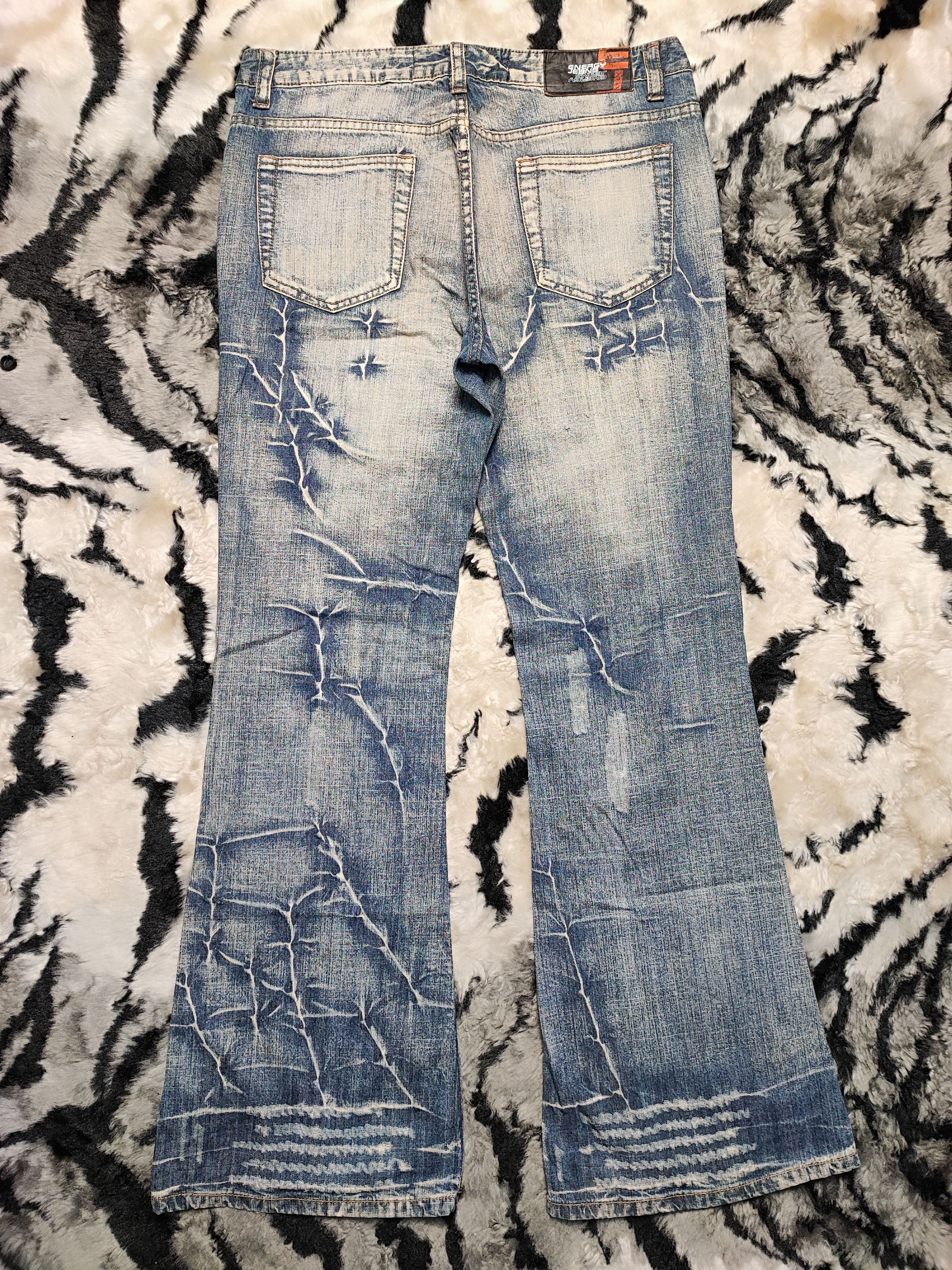 Japanese Brand × Vintage Flare Bootcut Denim by Energy Size US 34 / EU 50 - 9 Thumbnail