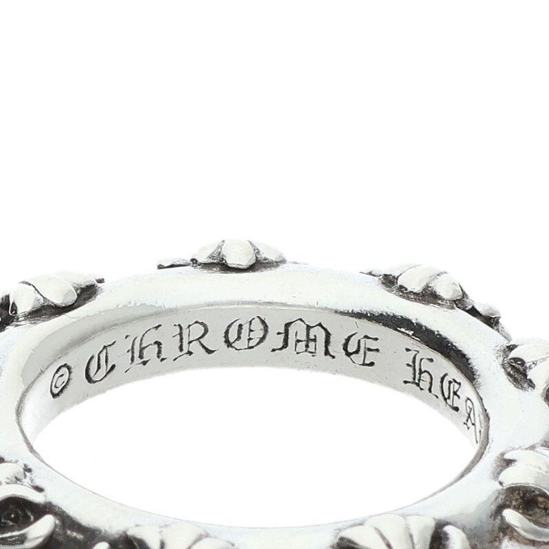 Chrome Hearts Chrome Hearts Cross Band Silver Ring Size ONE SIZE - 3 Thumbnail