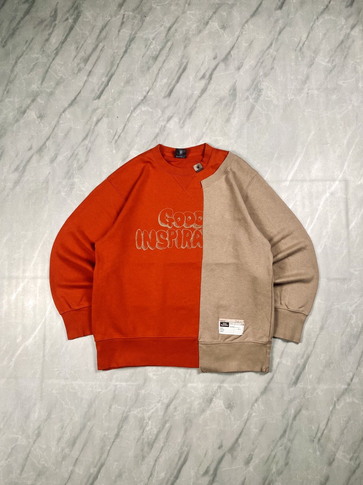 Maison MIHARA YASUHIRO Miharayasuhiro Split Assymetric Rework Crewneck Size US M / EU 48-50 / 2 - 1 Thumbnail