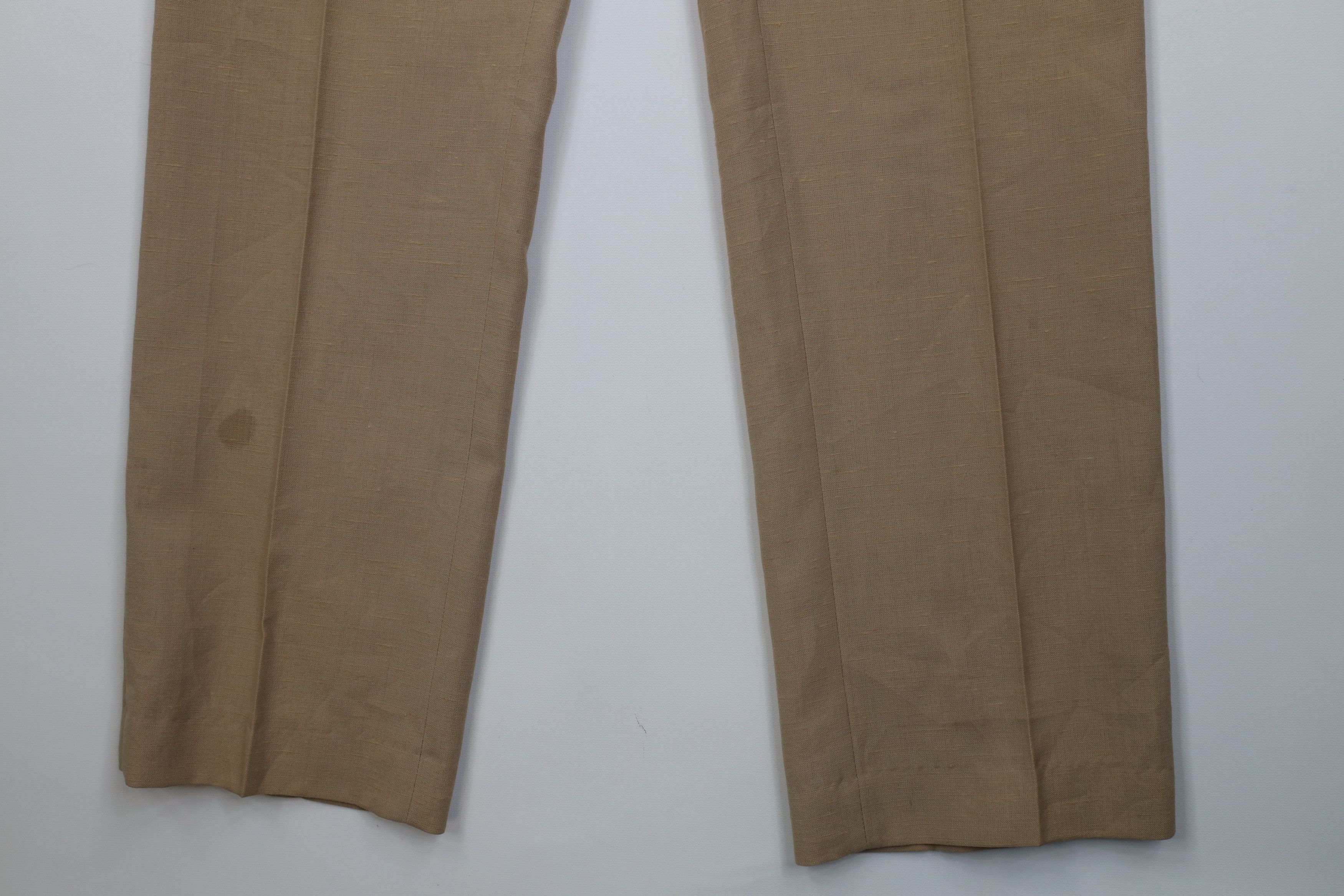 Vintage Vintage 50s 60s Rockabilly Knit Wide Leg Chino Pants Size US 32 / EU 48 - 4 Thumbnail