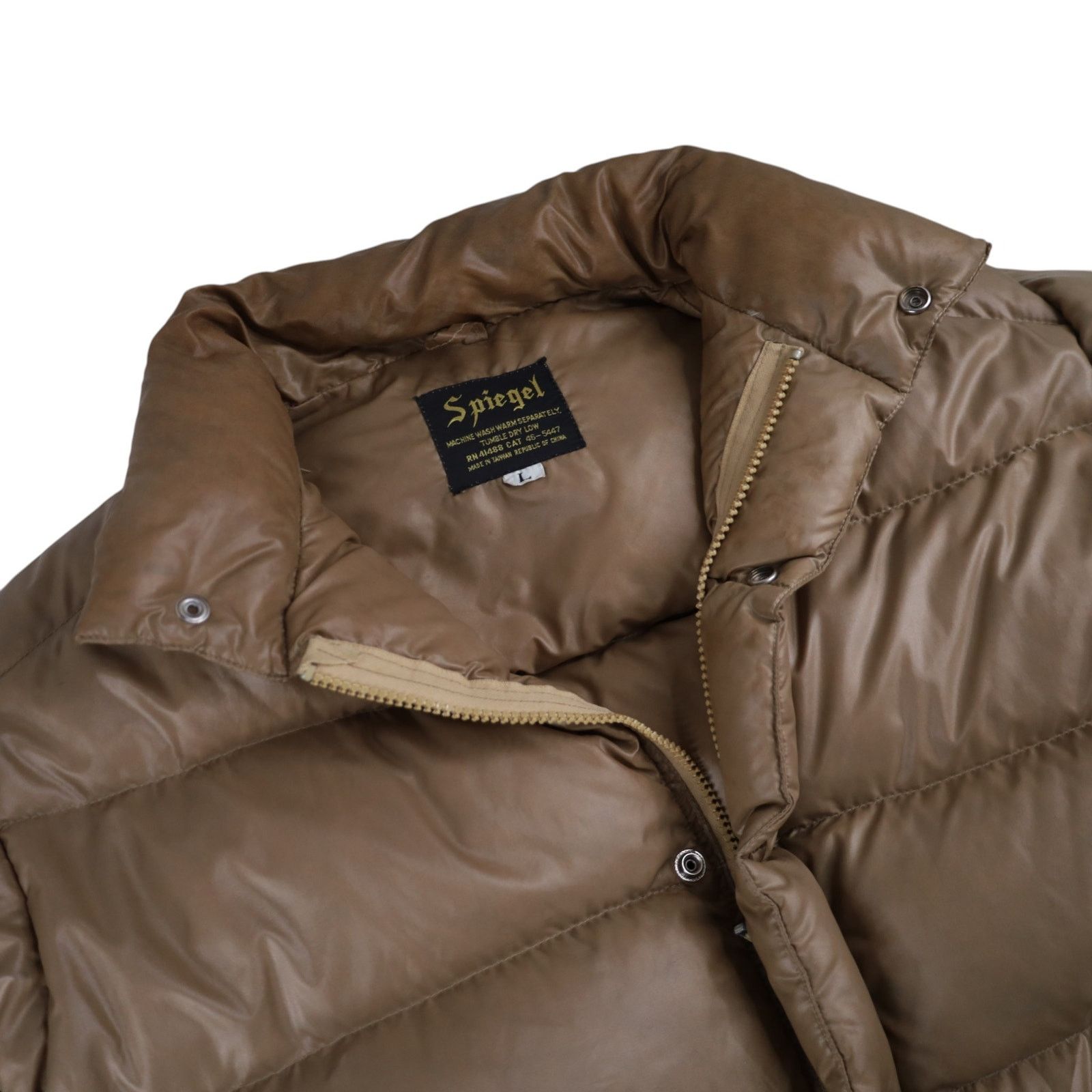 Vintage Vintage Spiegel Down Puffer Coat Size US L / EU 52-54 / 3 - 7 Thumbnail