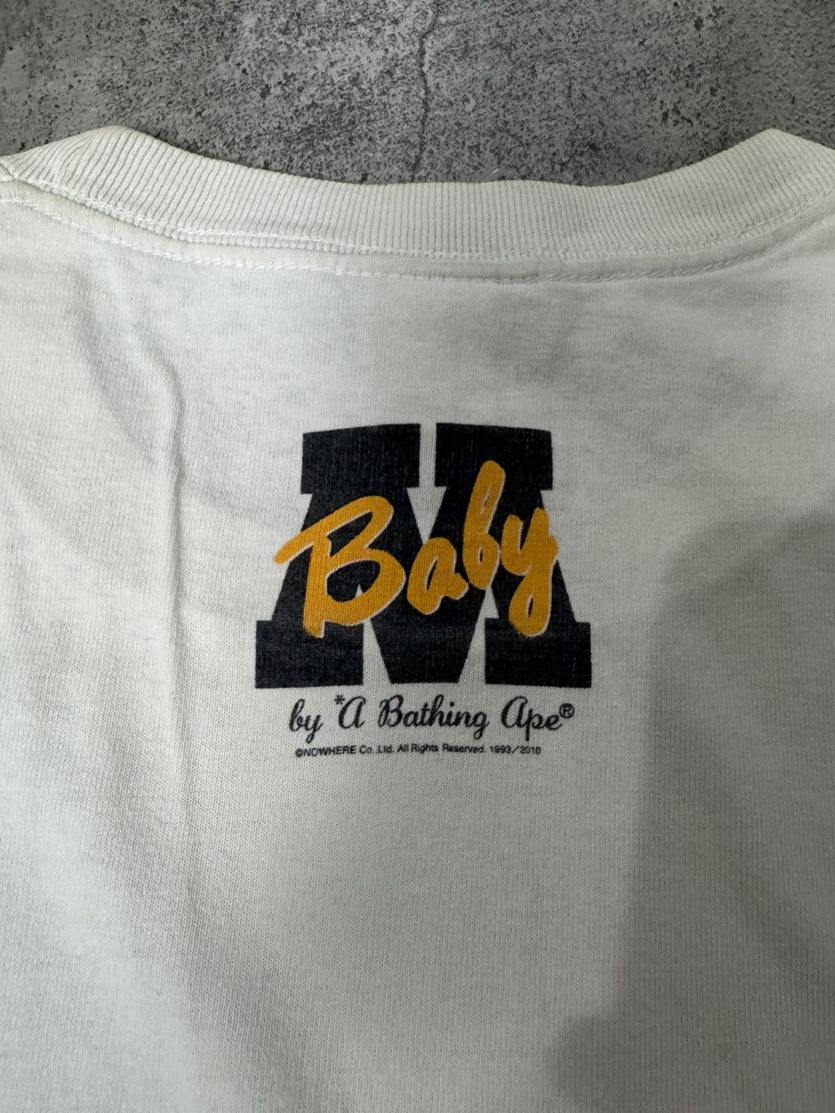 Bape BATHING APE BABY MILO SLEEPING LOGO T-SHIRT Size US XL / EU 56 / 4 - 6 Thumbnail