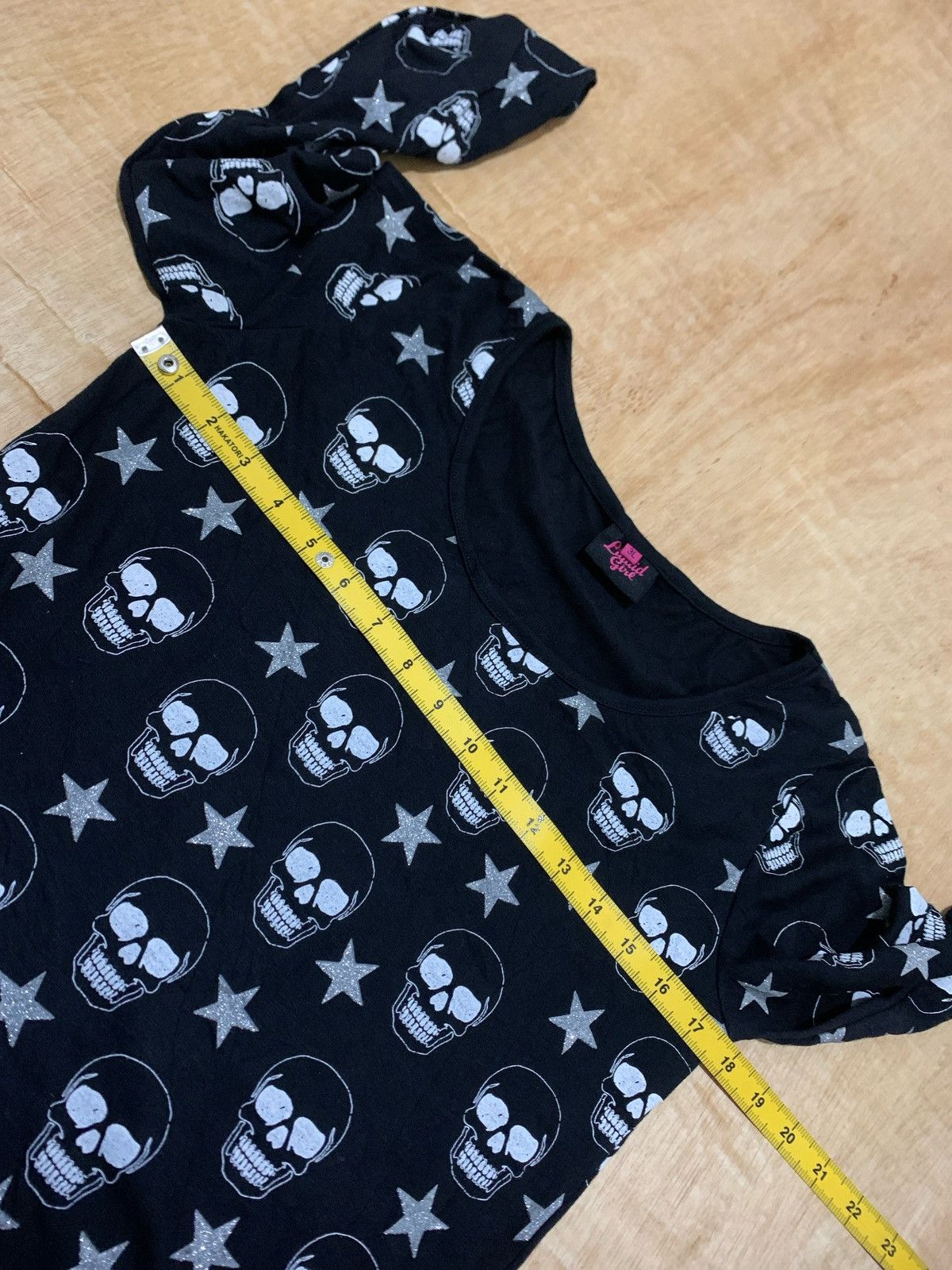 Hysteric Glamour × If Six Was Nine × Japanese Brand Lalaid Girl Skull Full Print Longsleeve Size L / US 10 / IT 46 - 7 Thumbnail