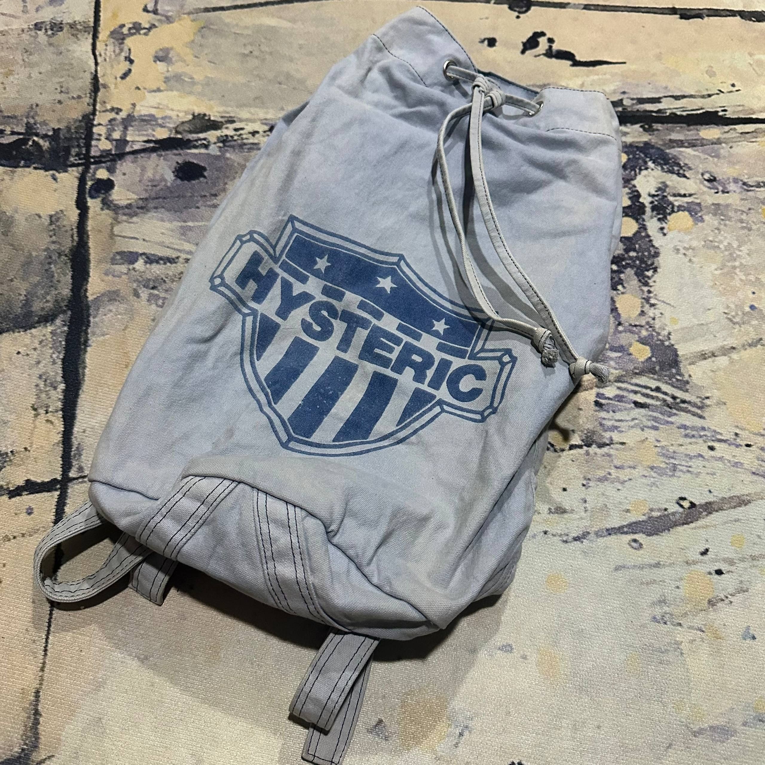 Hysteric Glamour *GRAIL*1990 Hysteric Glamour Crest Flag Logo Backpack Size ONE SIZE - 3 Thumbnail