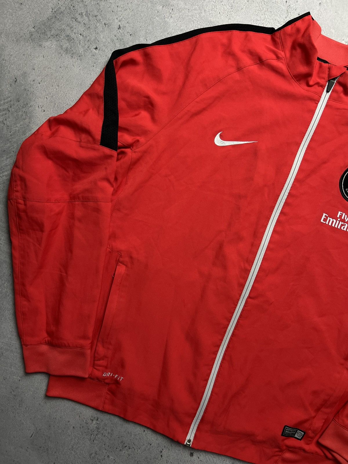 Nike Nike PSG Vintage Zipper Jacket swoosh logo y2k Zip-Up rare Size US XL / EU 56 / 4 - 4 Thumbnail