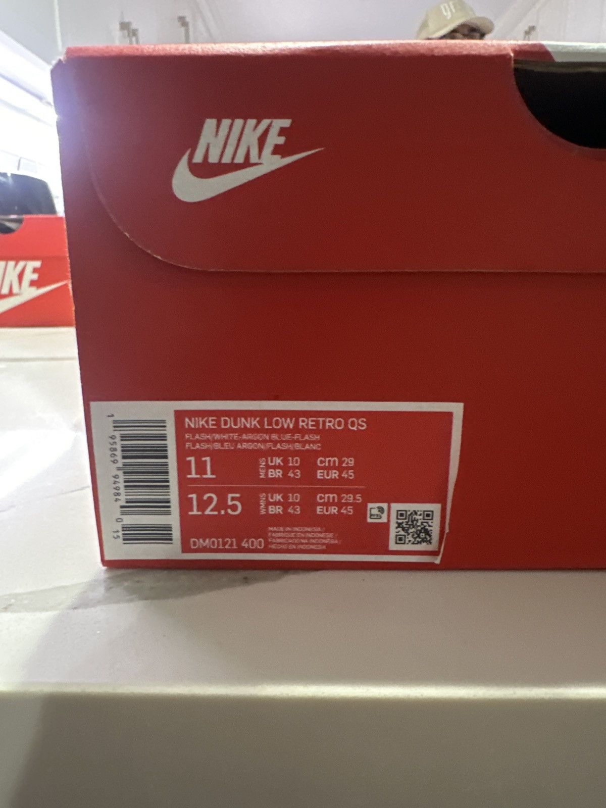 Nike NIKE DUNK LOW RETRO ‘ARGON’ Size US 11 / EU 44 - 8 Thumbnail