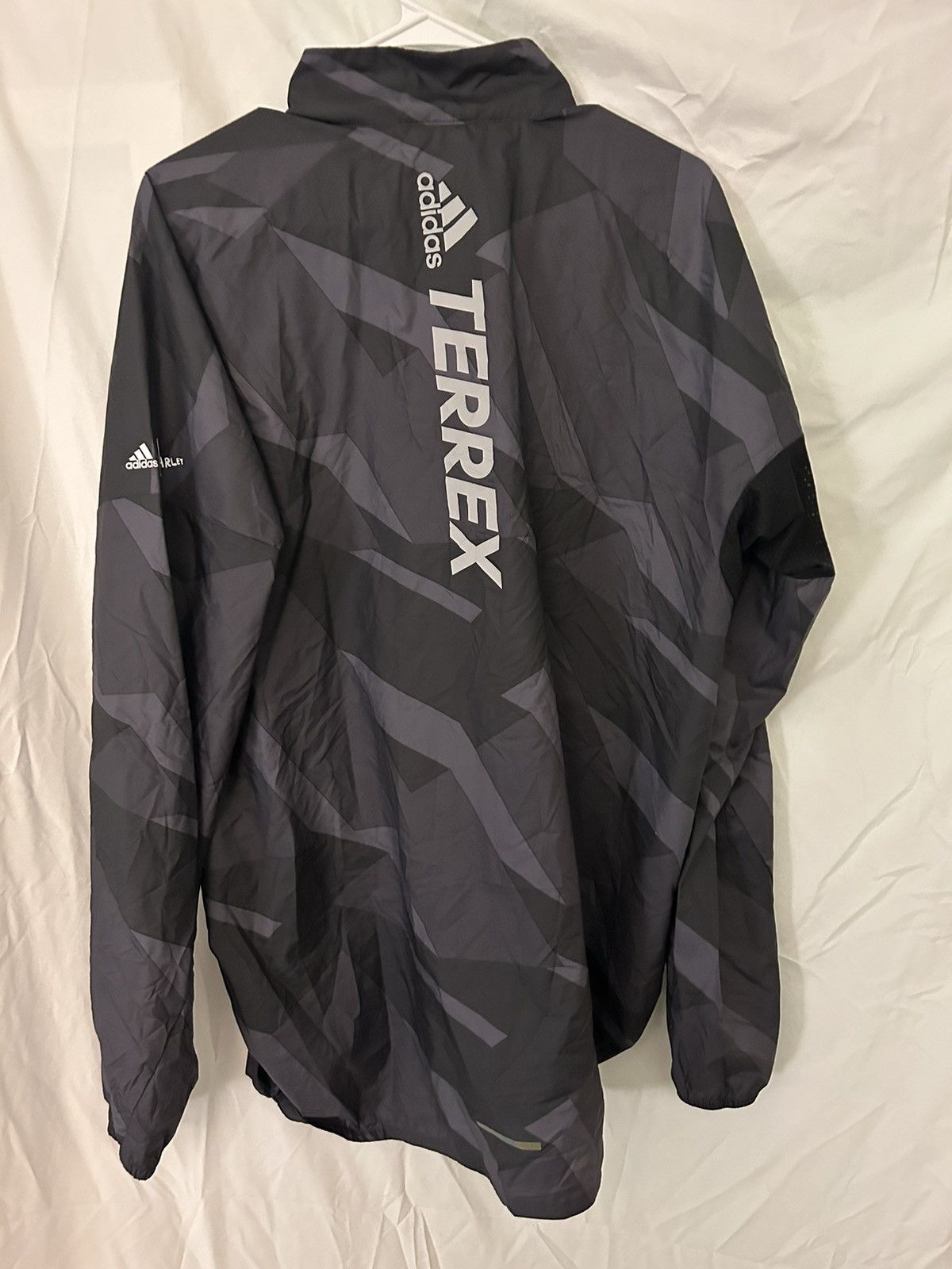 Adidas Adidas Tinman Elite - Rain Jacket Size US L / EU 52-54 / 3 - 2 Thumbnail