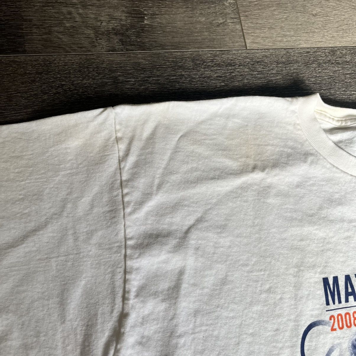 Vintage Vintage 2000s Matt Lackey Illinois Wrestling Signed Logo Tee Size US XL / EU 56 / 4 - 7 Thumbnail