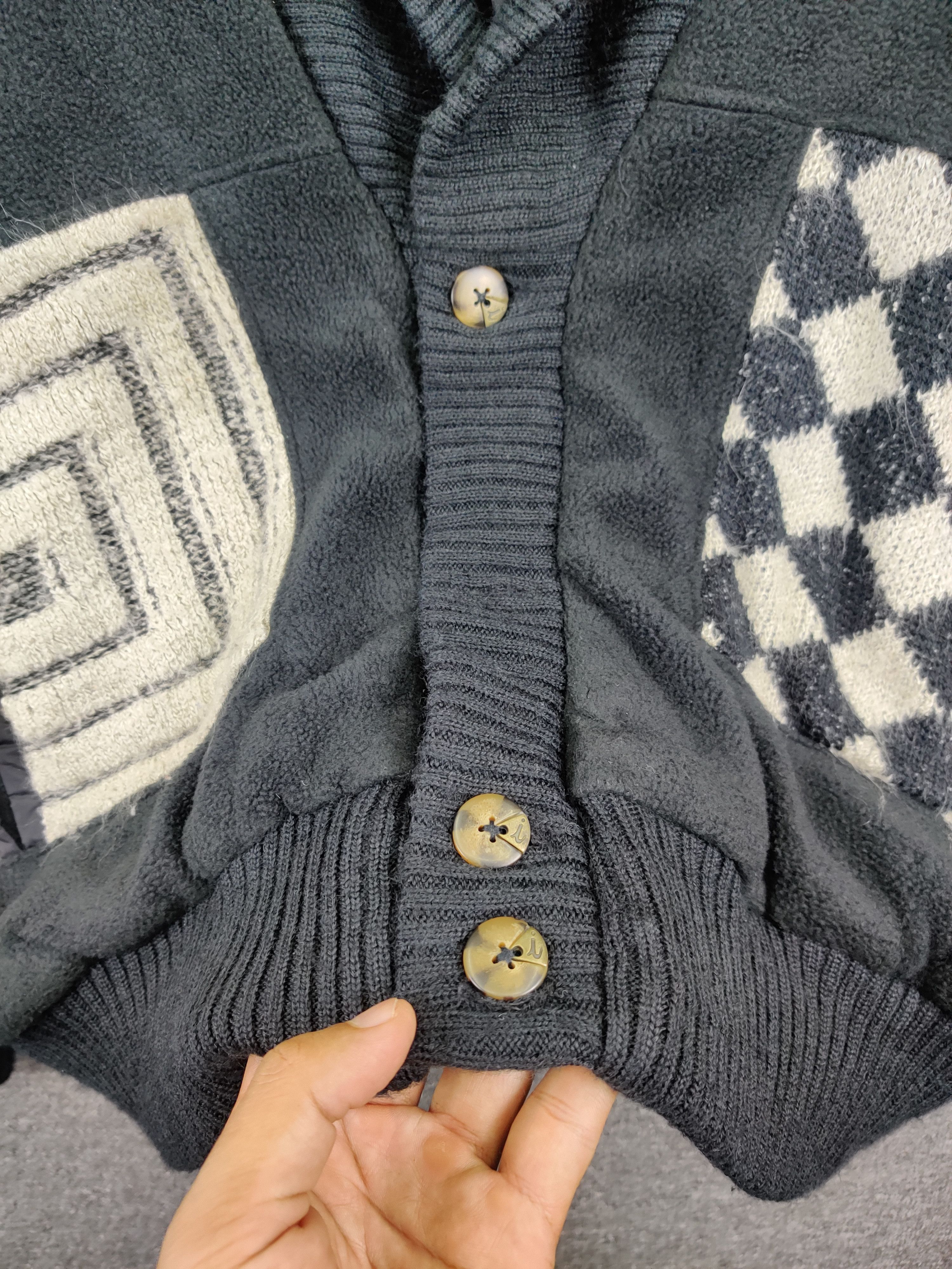 Japanese Brand Arnaldo Bassini Shawl Collar Fleece Knit Cardigan Size US M / EU 48-50 / 2 - 7 Thumbnail