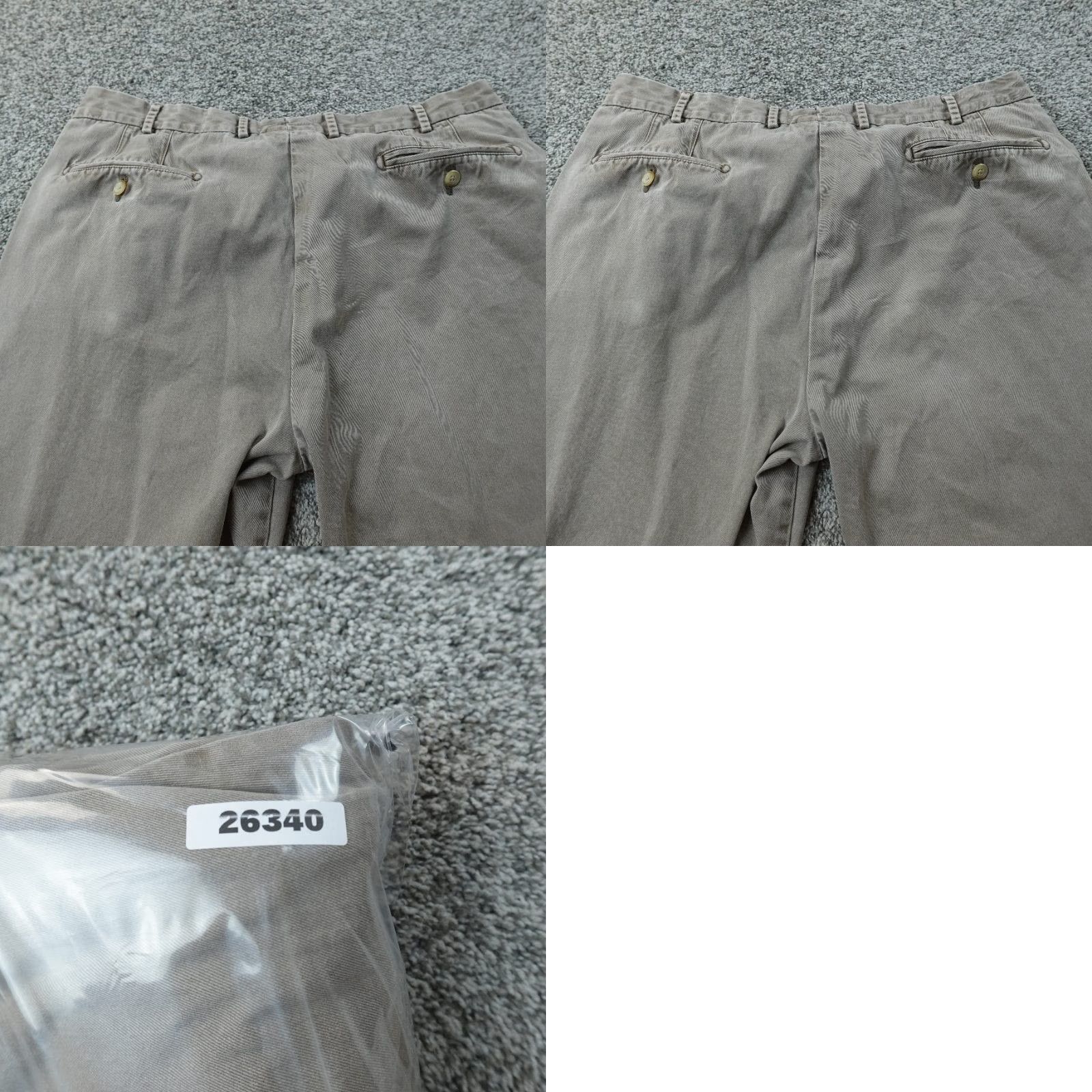 Peter Millar Peter Millar Pants Mens 36X28 Gray Pima Chino Trouser Straight Flat Front Golf Pants Mens Regular Gray Chino Golf Mens Size US 36 / EU 52 - 8 Thumbnail