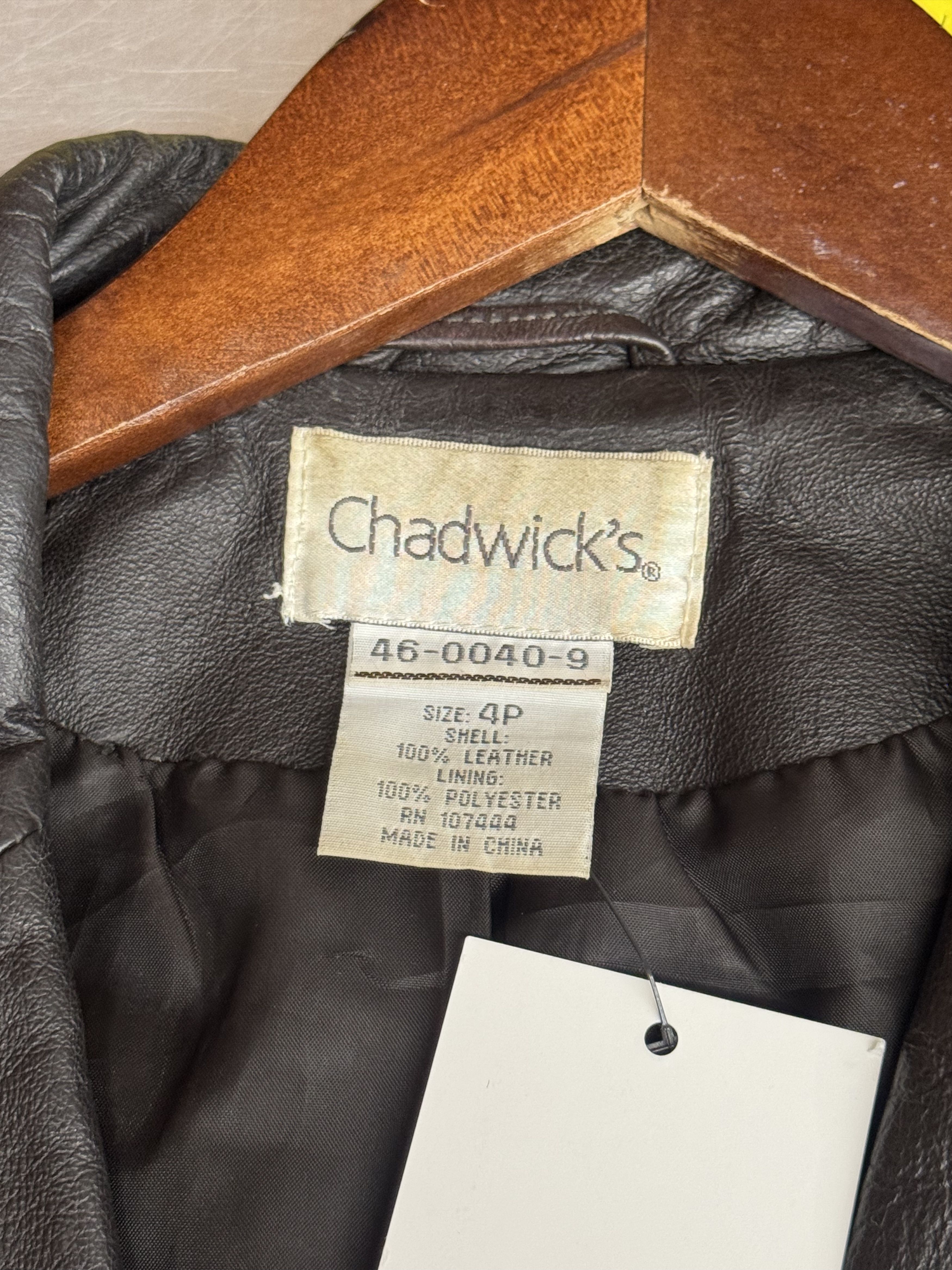 Other Vintage Leather Blazer Size S / US 4 / IT 40 - 3 Thumbnail
