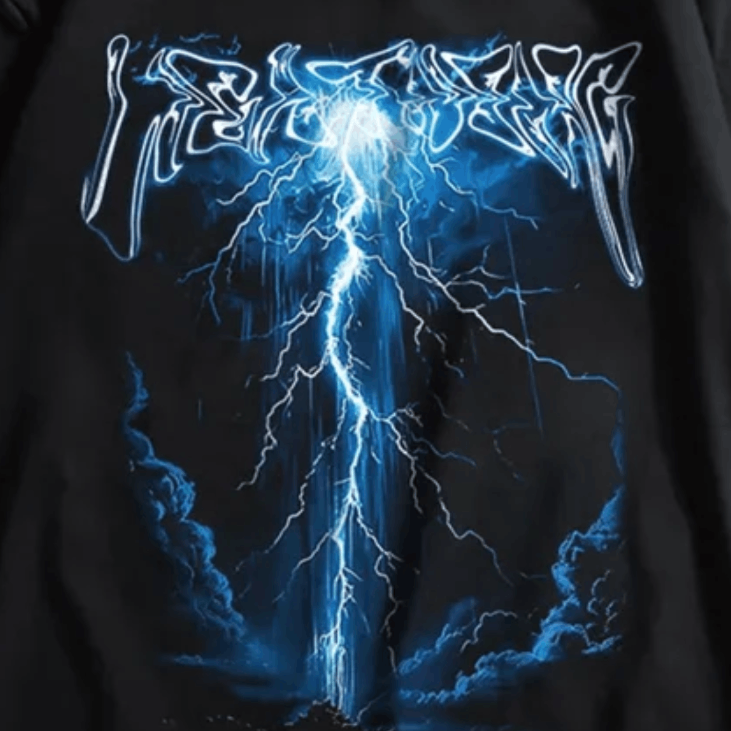 Band Tees × Vintage 90s Thunder Cyber Grunge Y2k Shirt, Rap Shirt Size US L / EU 52-54 / 3 - 2 Thumbnail