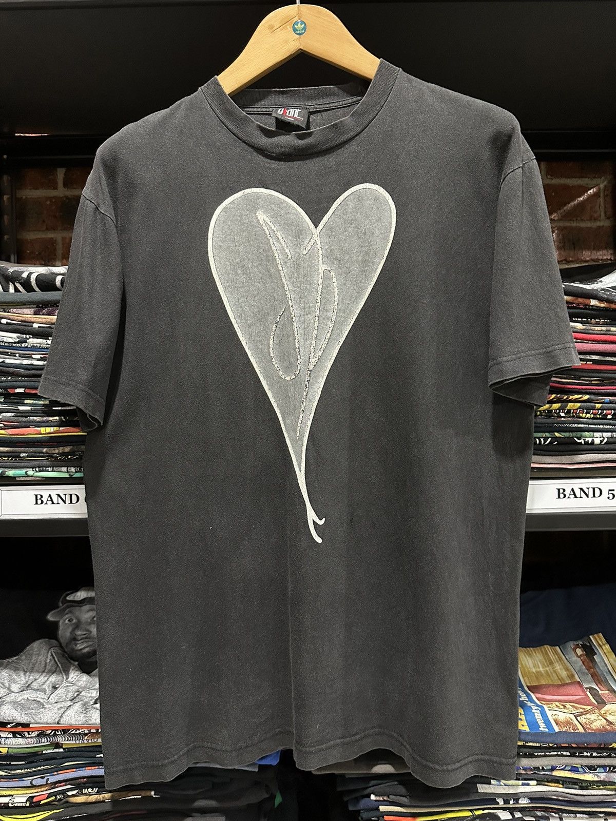 Band Tees Vintage 90s Smashing Pumpkins Mellon Collin Faded Tee Size US L / EU 52-54 / 3 - 1 Thumbnail