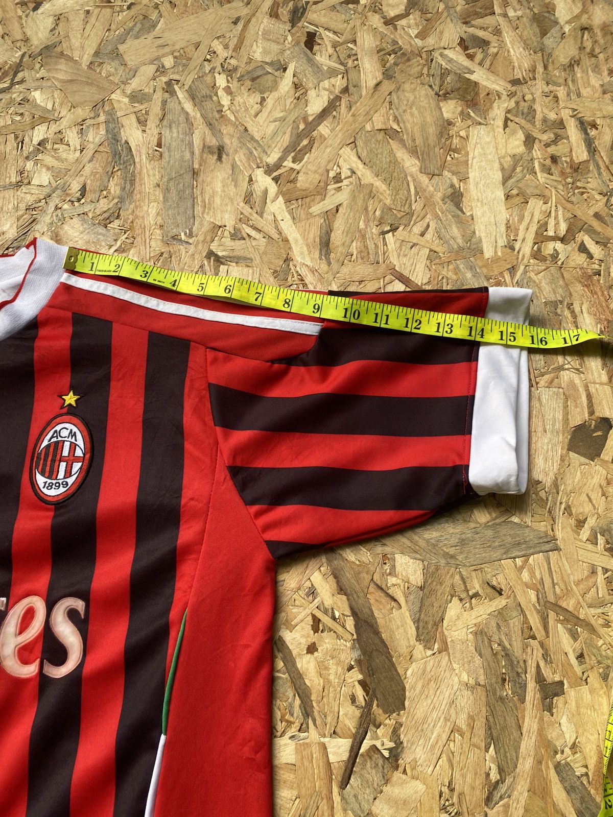 Adidas × Vintage Vintage a.c milan jersey Size US M / EU 48-50 / 2 - 17 Thumbnail