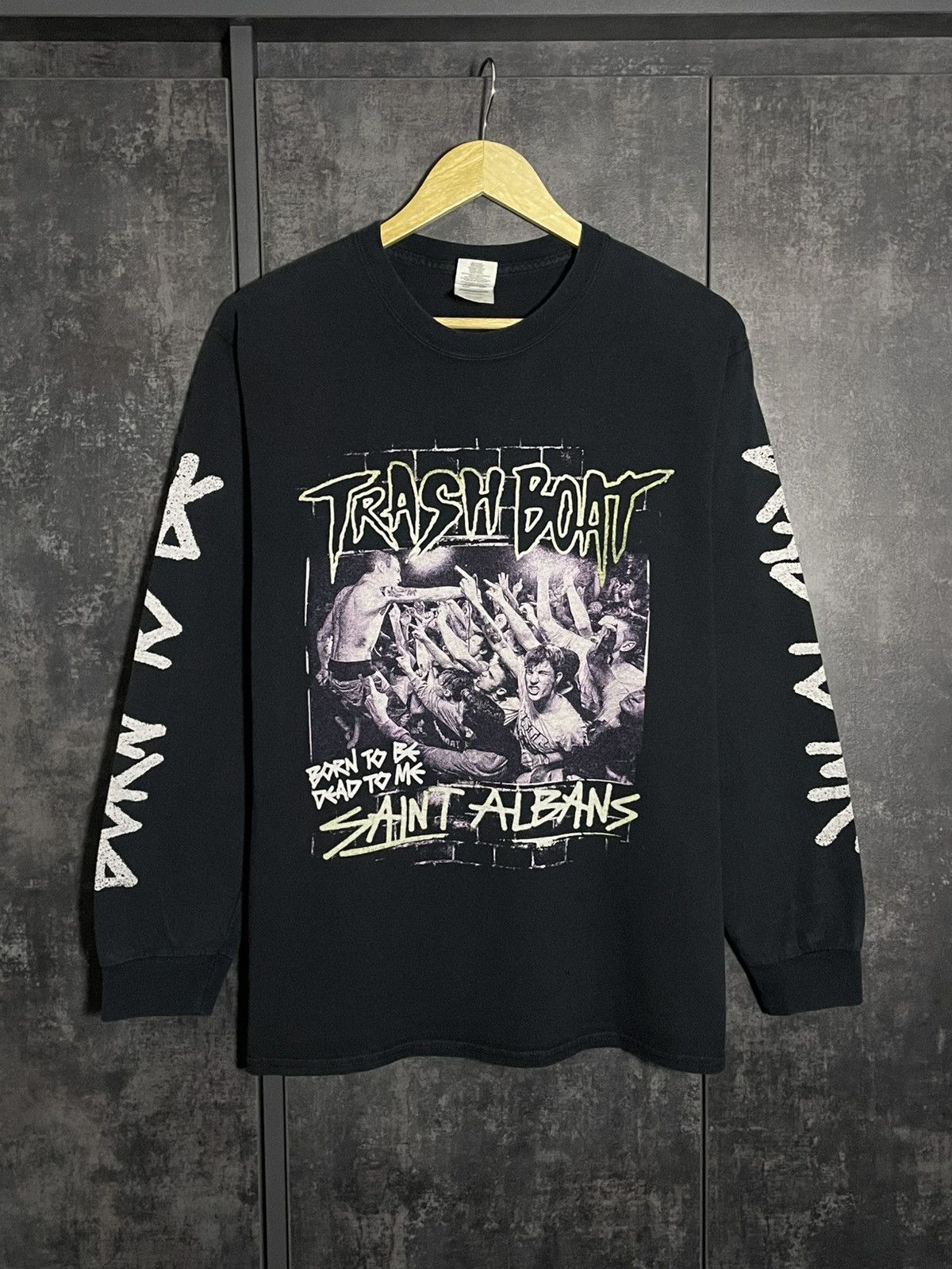 Band Tees Vintage Trash Boat Longsleeve Rock Band ERD Balenciaga 424 Size US M / EU 48-50 / 2 - 3 Thumbnail