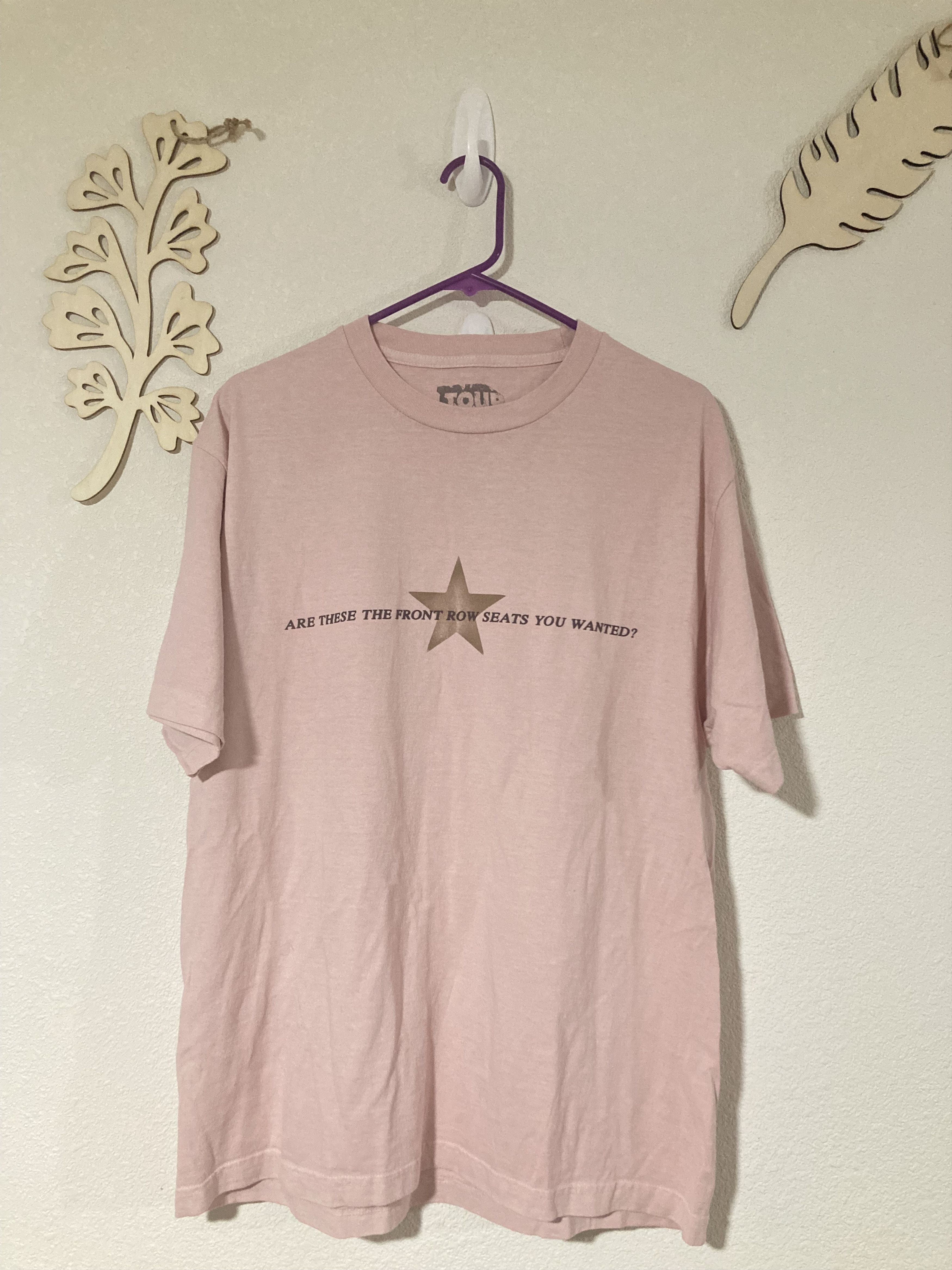 Travis Scott Travis Scott Utopia Circus Maximus Pink Star Tee Size US L / EU 52-54 / 3 - 1 Thumbnail