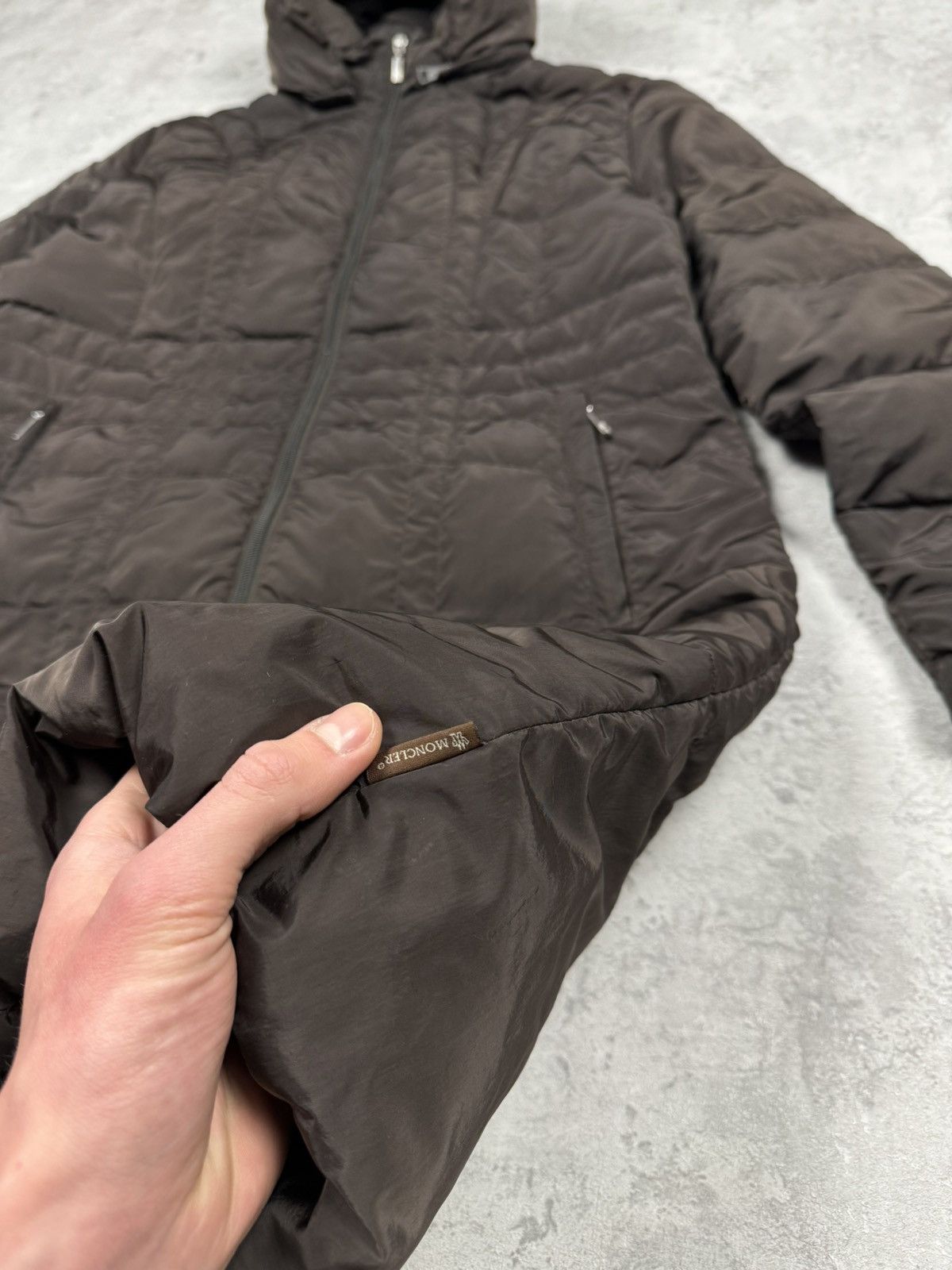 Moncler Vintage Moncler Long Jacket Coat Down Parka Nylon Size 3 Size L / US 10 / IT 46 - 7 Thumbnail