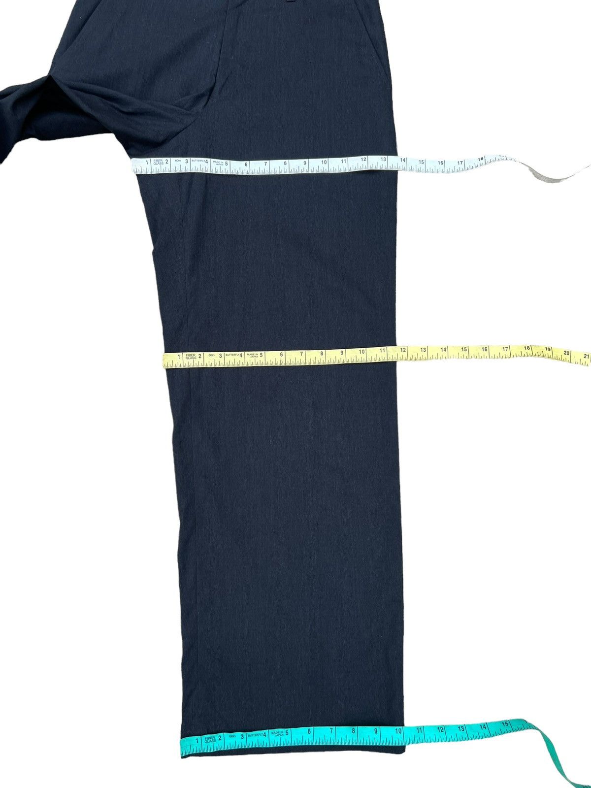 Yohji Yamamoto Vintage Yohji Yamamoto A.A.R Durban Stretch Wide Leg Trouser Size US 30 / EU 46 - 3 Thumbnail