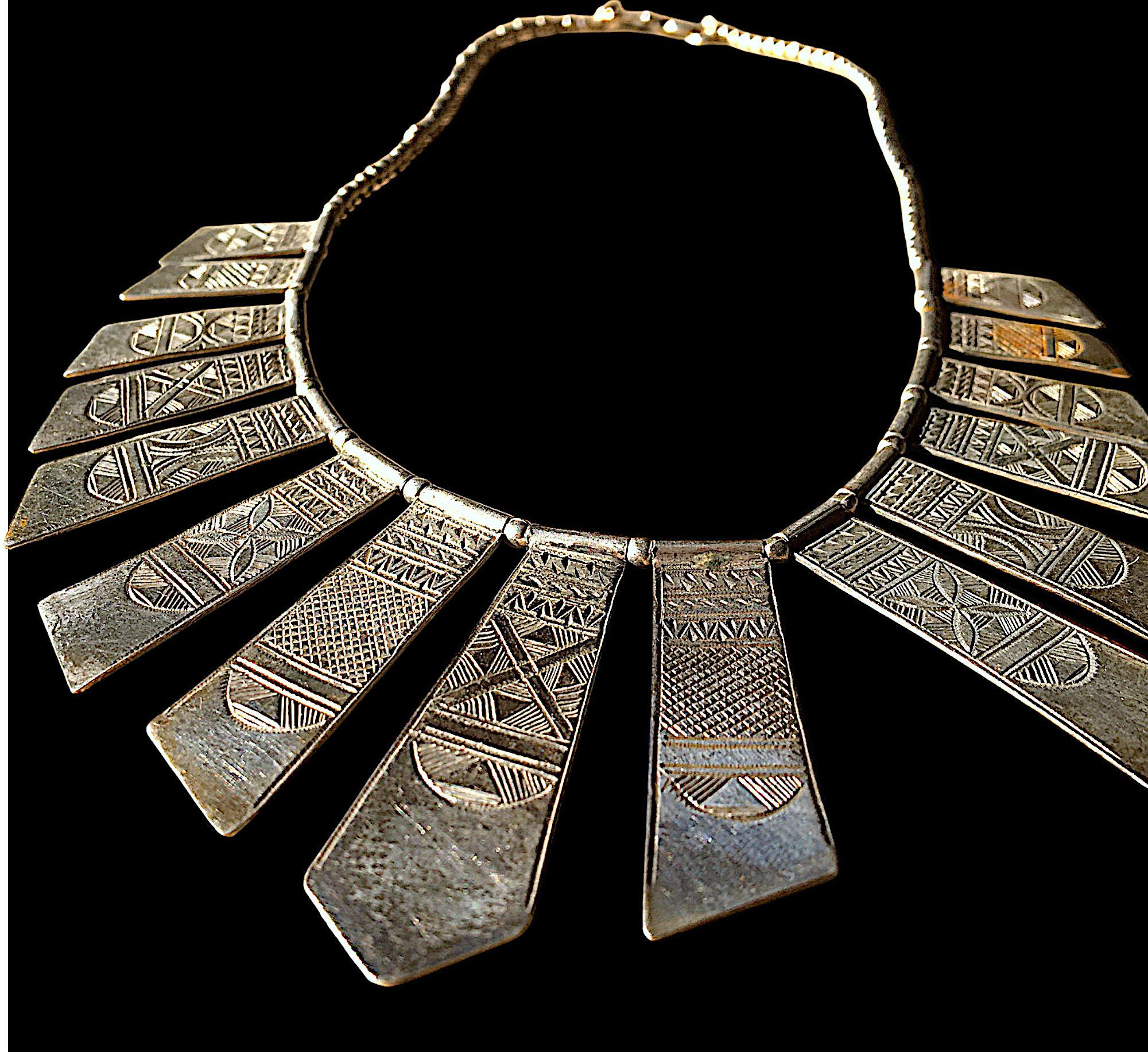 Other Antique Tuareg Necklace in Solid Sterling Silver Size ONE SIZE - 6 Thumbnail
