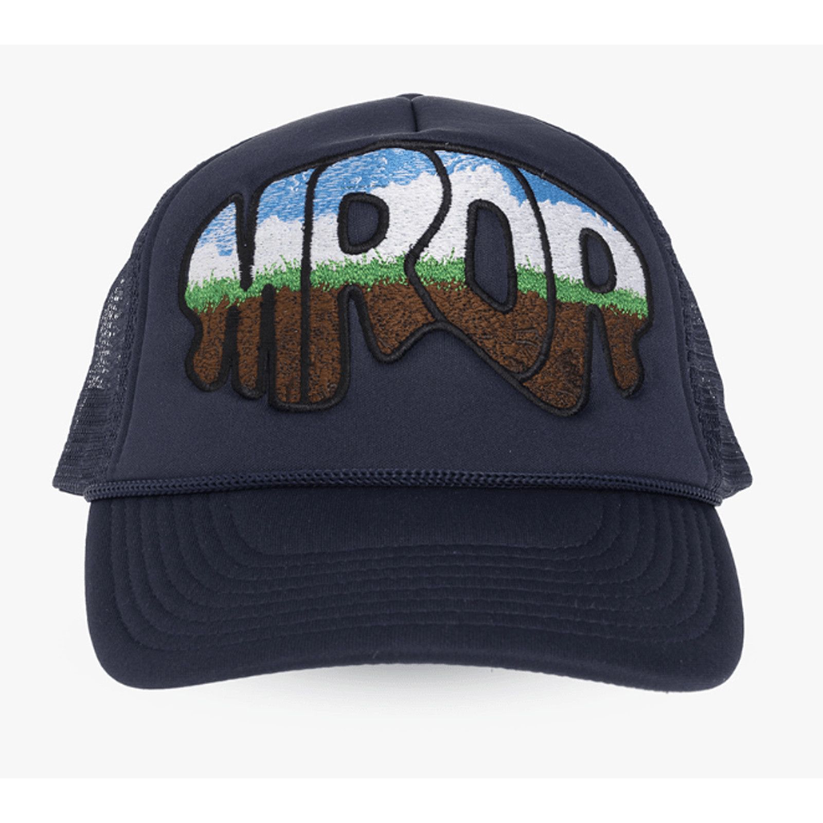 image of Who Decides War By Mrdr Brvdo Mrdr Trucker Hat Black, Men's