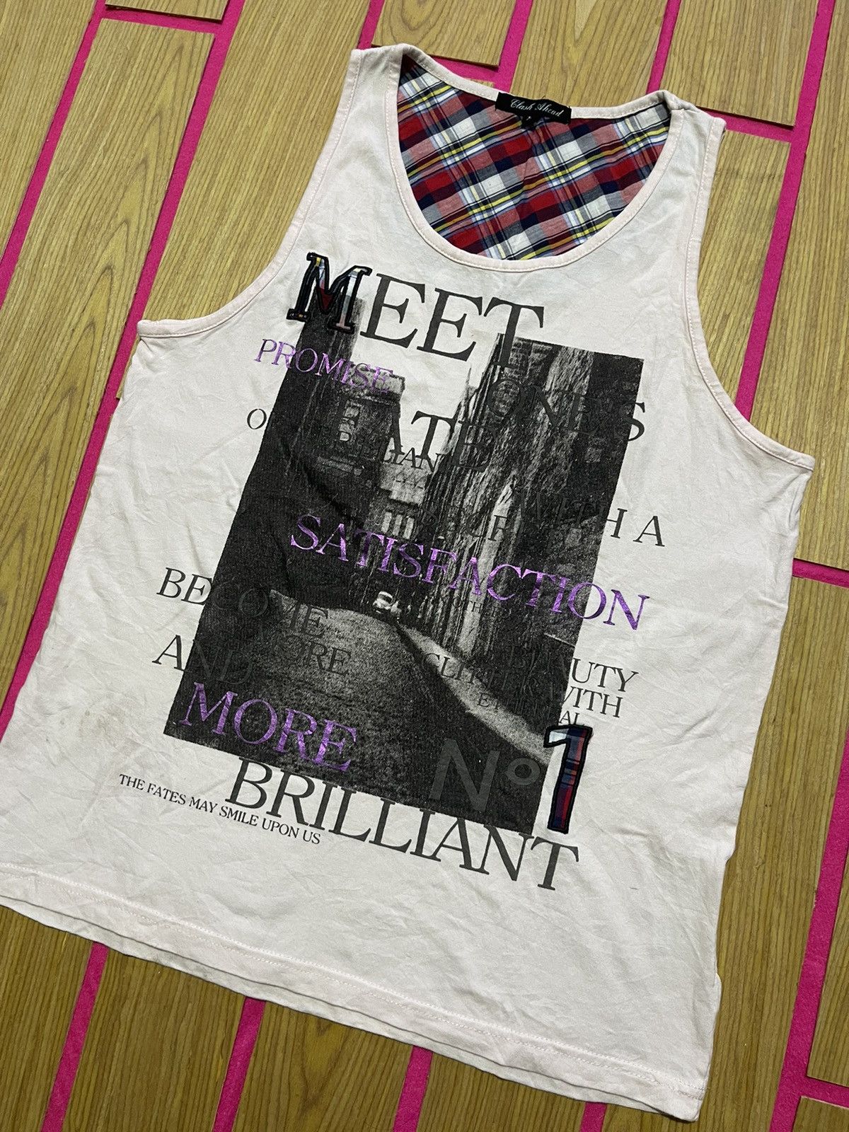 If Six Was Nine Y2K CLASH AHEAD TANK TOP ifsix style Size US L / EU 52-54 / 3 - 2 Thumbnail