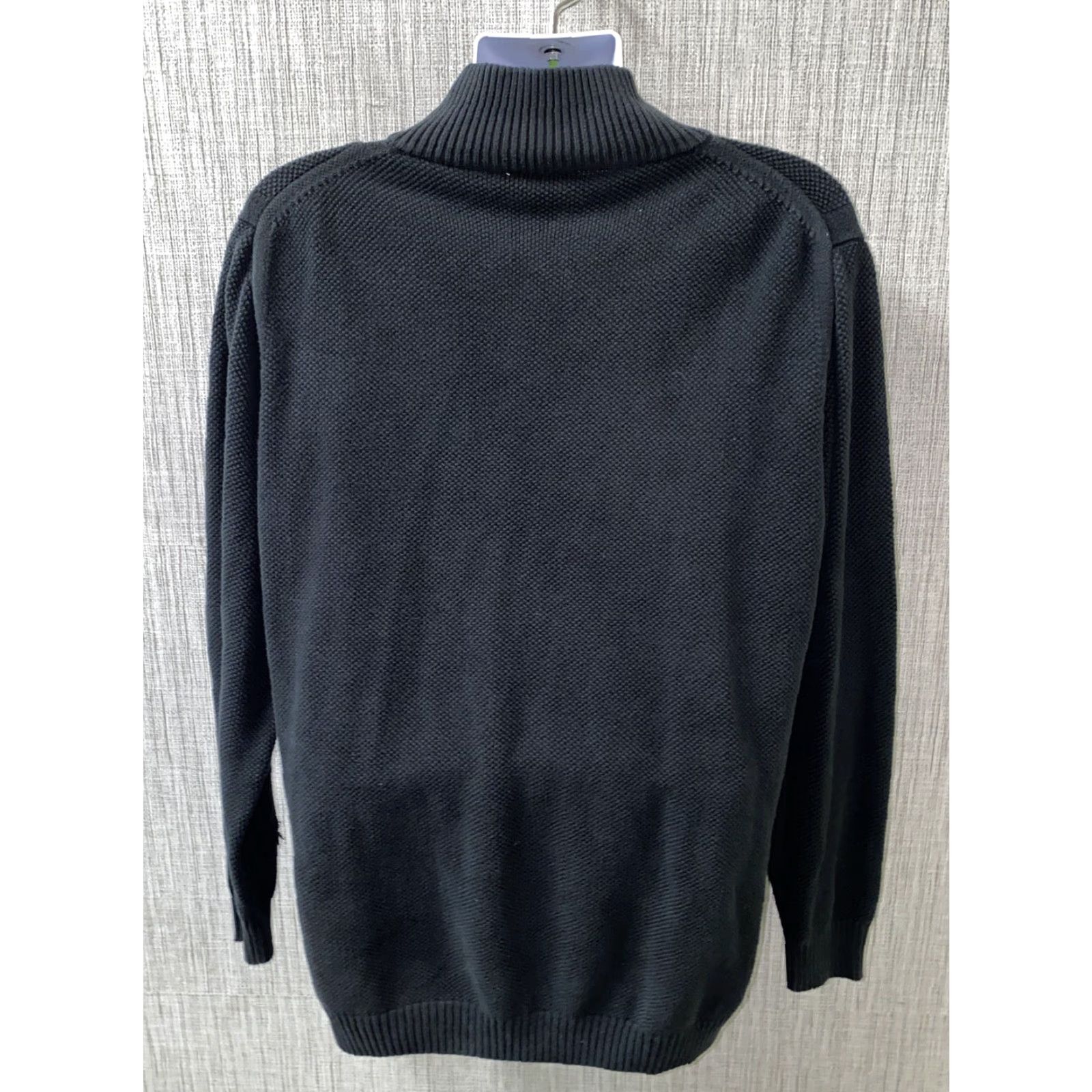 Lacoste LACOSTE Sweater Shirt 1/2 Zip Pullover Men XL Black Cotton 7/XL Vintage No Mens Size US XL / EU 56 / 4 - 7 Thumbnail