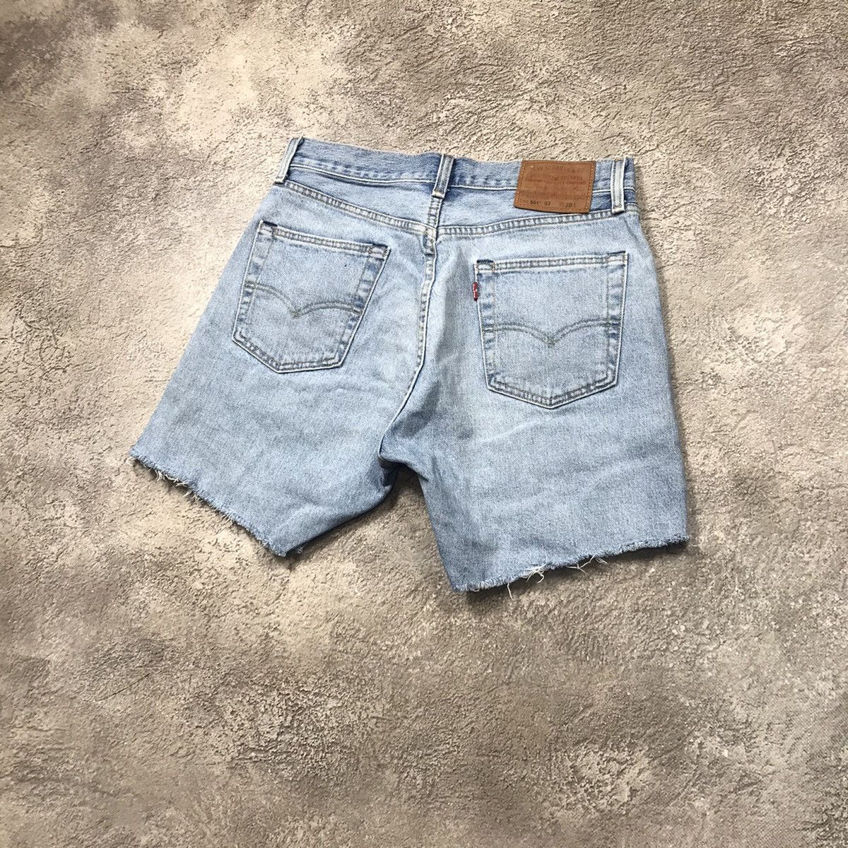 Vintage Vintage Levis Sun Faded Baggy Shorts Streetwear Y2K Logo 32 Size US 32 / EU 48 - 3 Thumbnail