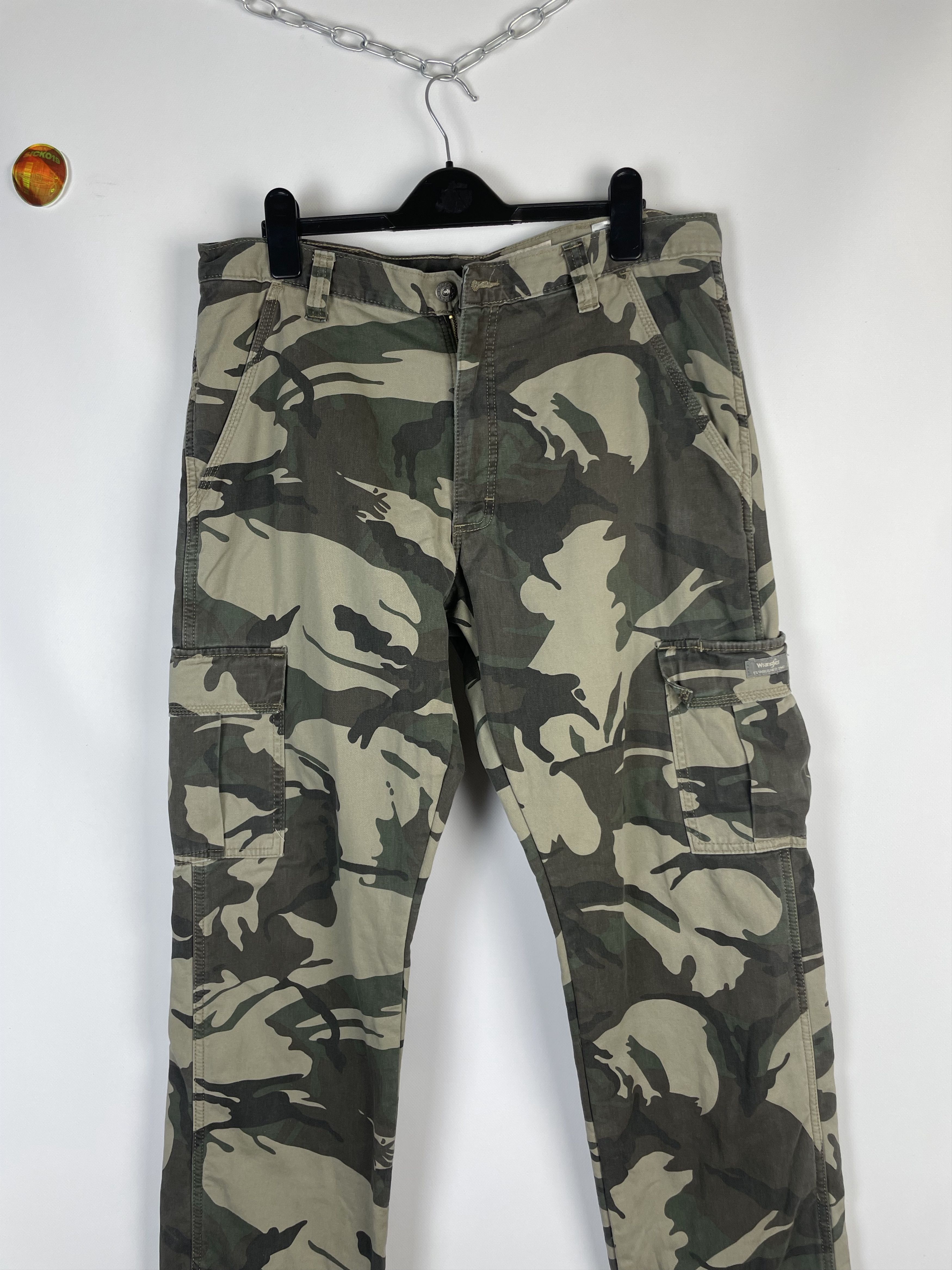 Vintage Vintage Wrangler Cargo Pants Military Baggy Fit y2k Size US 34 / EU 50 - 7 Thumbnail
