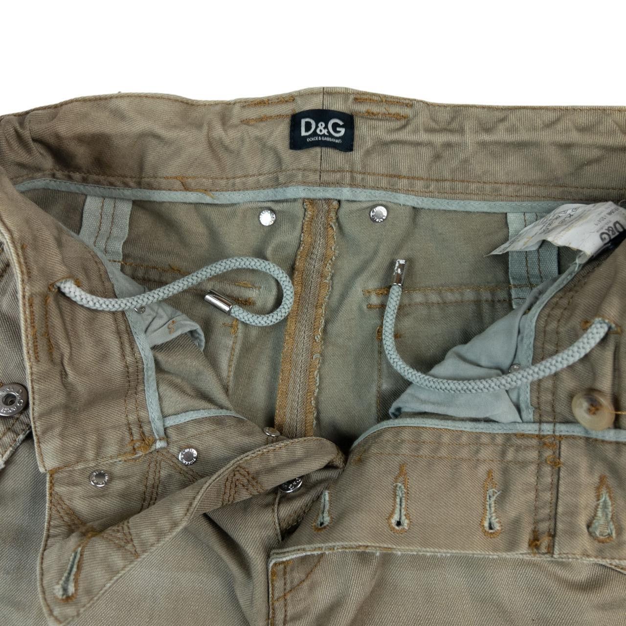 Dolce & Gabbana Vintage Dolce & Gabbana Multi Pocket Cargo Shorts Size W34 Size US 34 / EU 50 - 4 Thumbnail