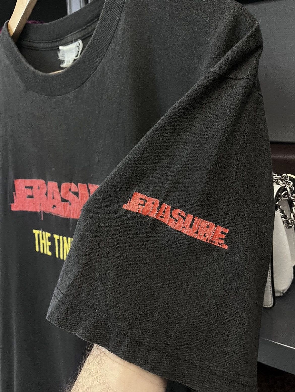 Band Tees Vintage 1996 Erasure T-shirt Size US L / EU 52-54 / 3 - 3 Thumbnail