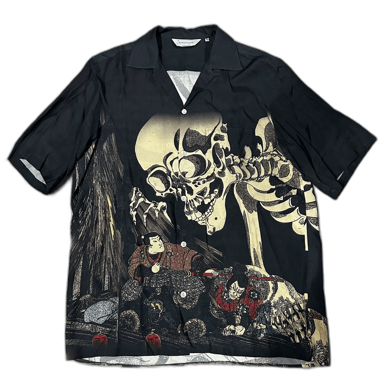 Undercover Skull Print Short Sleeve Shirt Size US XL / EU 56 / 4 - 1 Thumbnail
