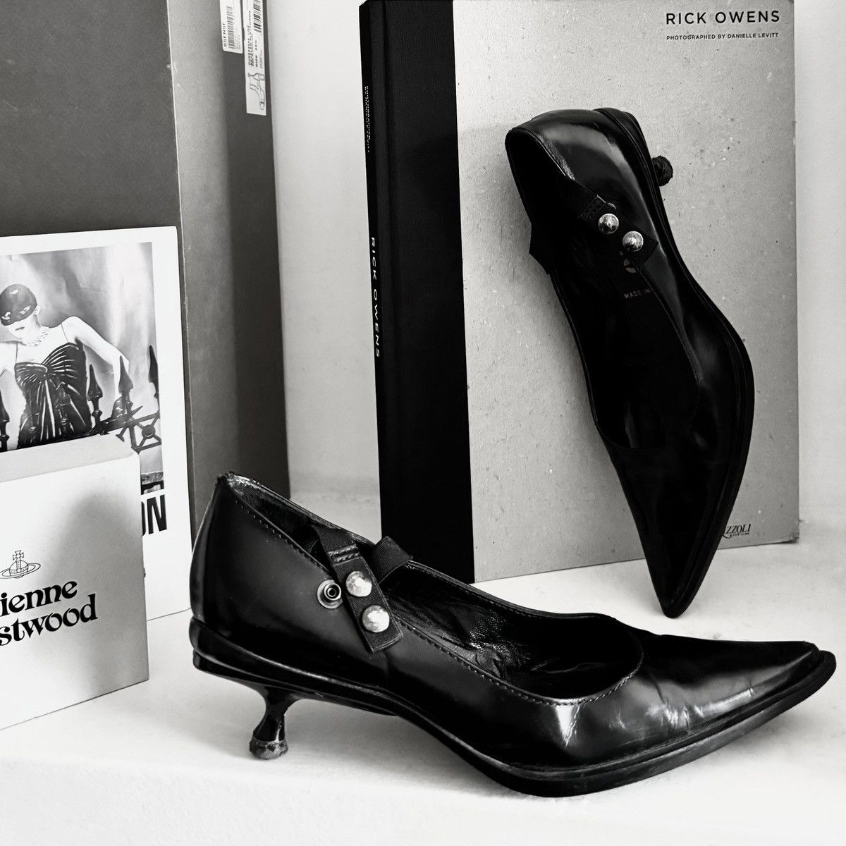 Miu Miu Miu Miu 1999 leather kitten heels Size US 7 / IT 37 - 2 Thumbnail