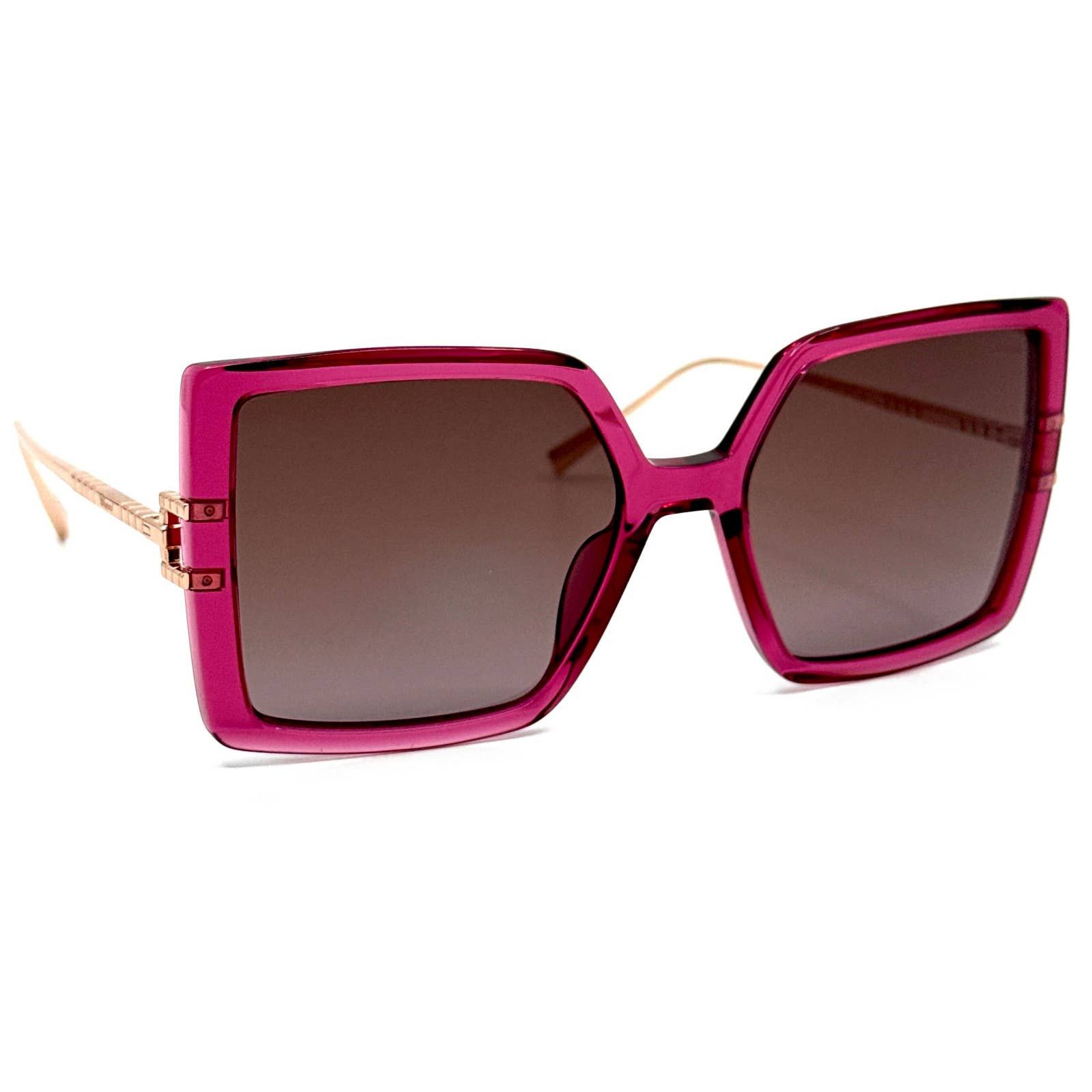 image of New!!! Chopard Ice Cube Sunglasses Sch334 0Afd, Authentic in Pink, Women's