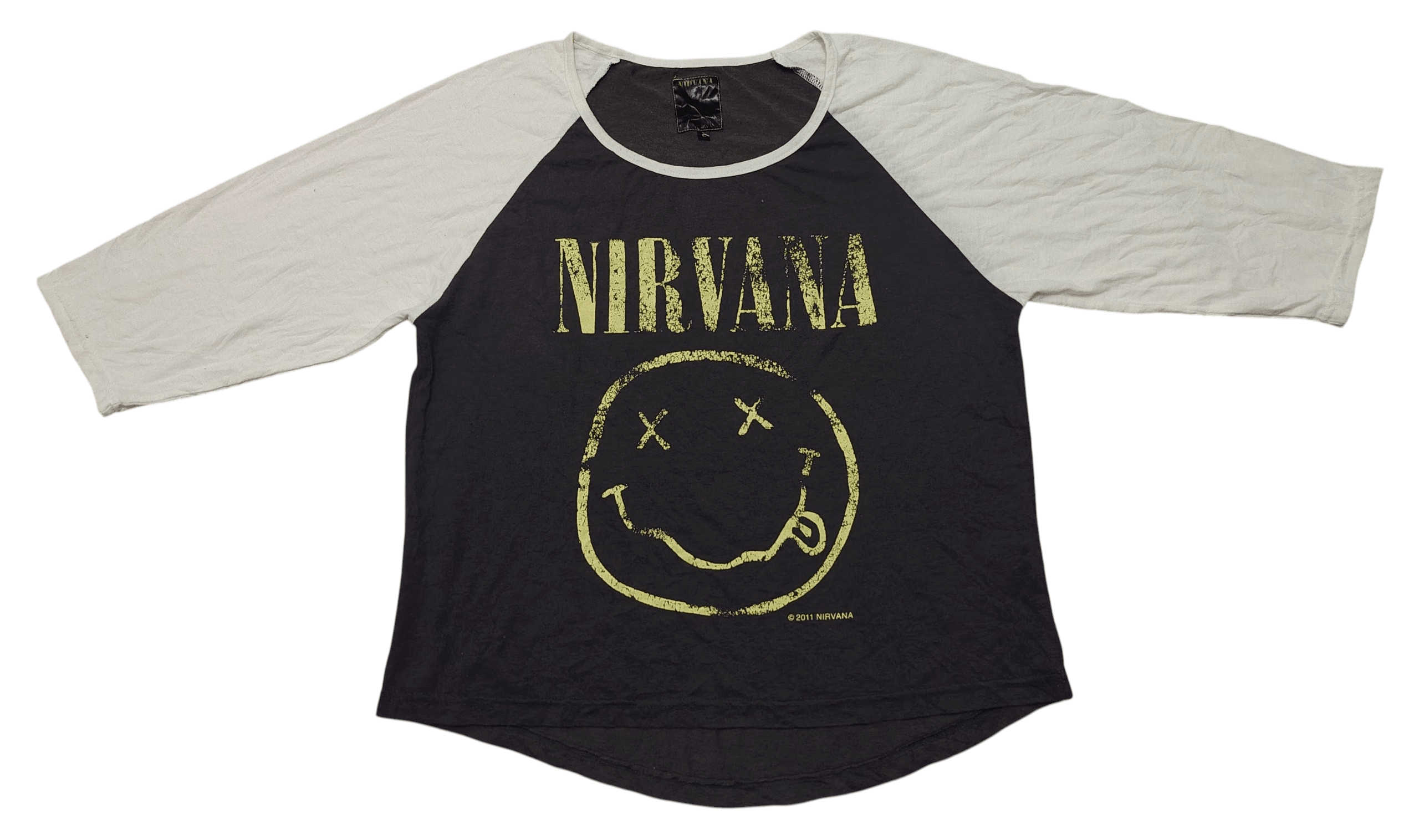 Band Tees Nirvana 2011 3q t shirt Size US M / EU 48-50 / 2 - 1 Thumbnail