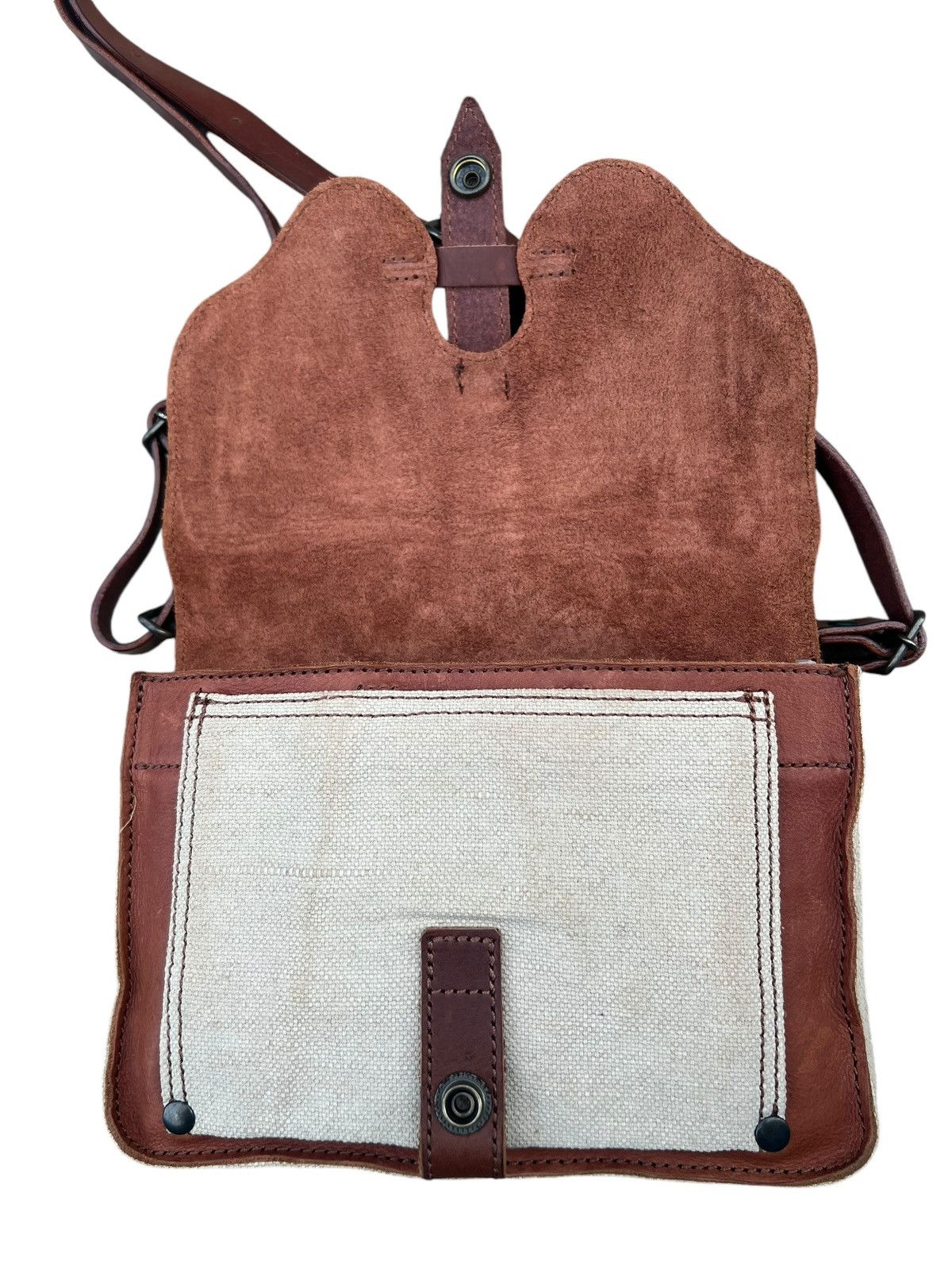 Leather Vintage Agility Japan Patina Leather Hybrid Bag Size ONE SIZE - 8 Thumbnail