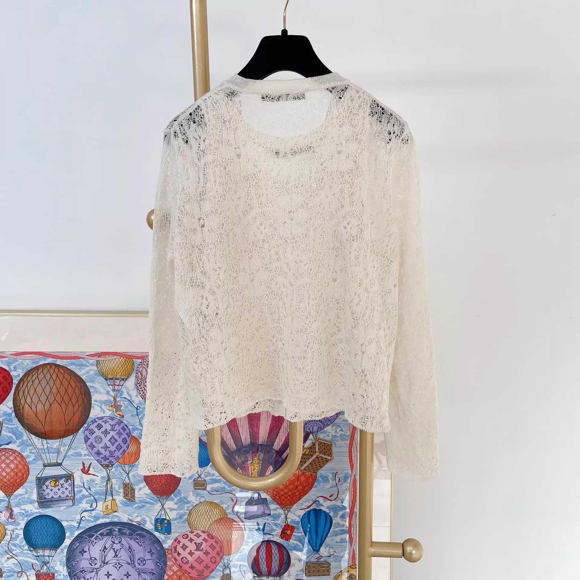 Dior Christian Dior Beige Knit Two-Piece F36 Size XS / US 0-2 / IT 36-38 - 4 Thumbnail