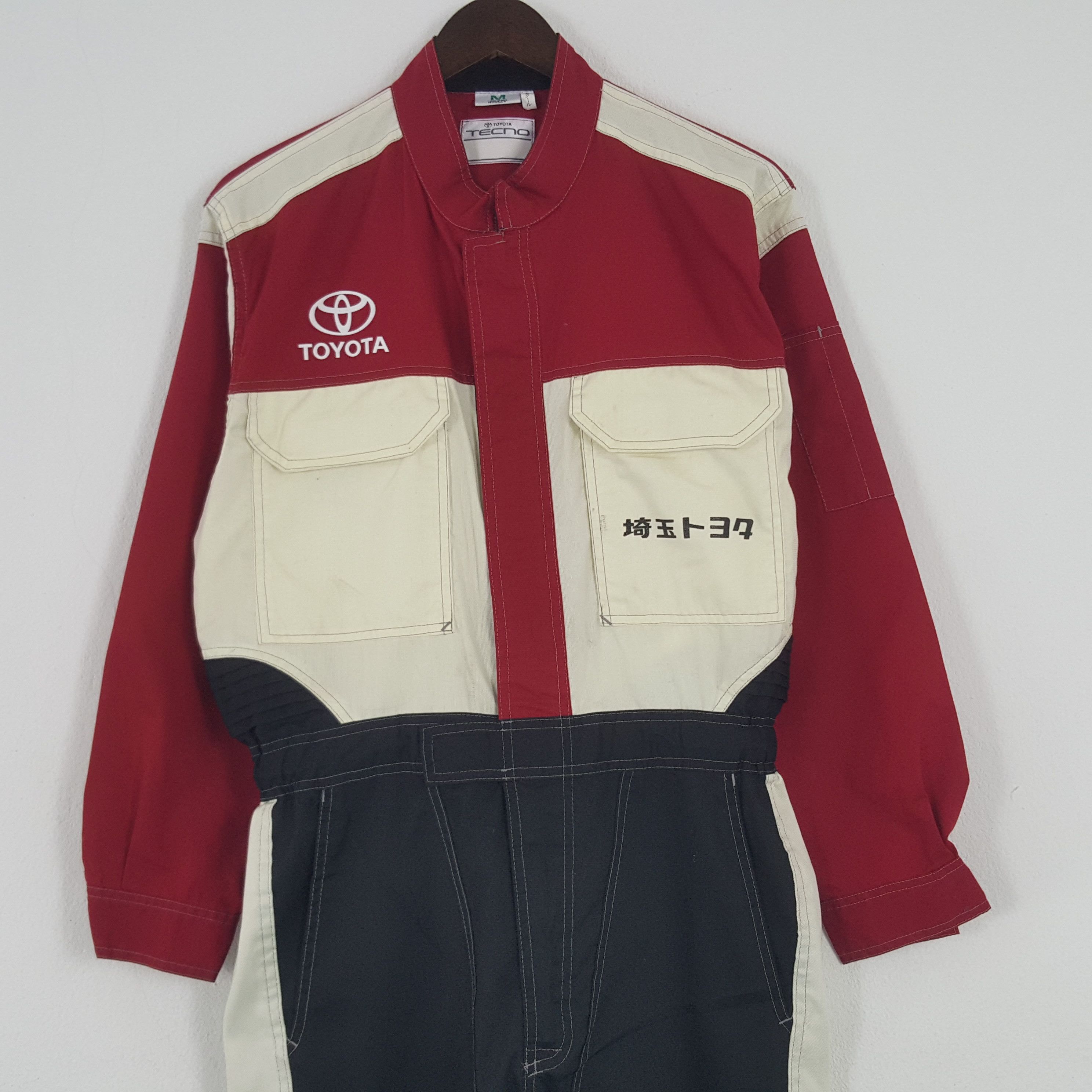 Sports Specialties × Vintage Vintage Toyota Sport Racing Worker Coverall Jumpsuit Jacket Size US M / EU 48-50 / 2 - 5 Thumbnail