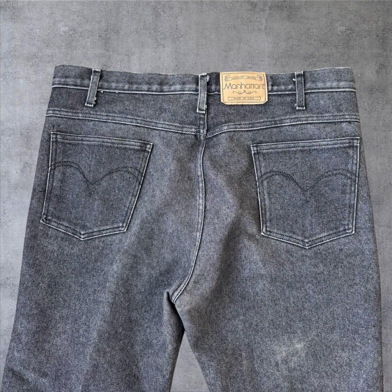 Vintage Vintage Black Jeans Size US 38 / EU 54 - 2 Thumbnail