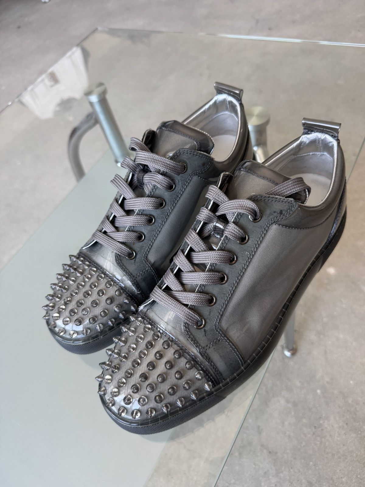Christian Louboutin Christian Louboutin Louis Junior X Ray Sneakers Size US 9.5 / EU 42-43 - 2 Thumbnail