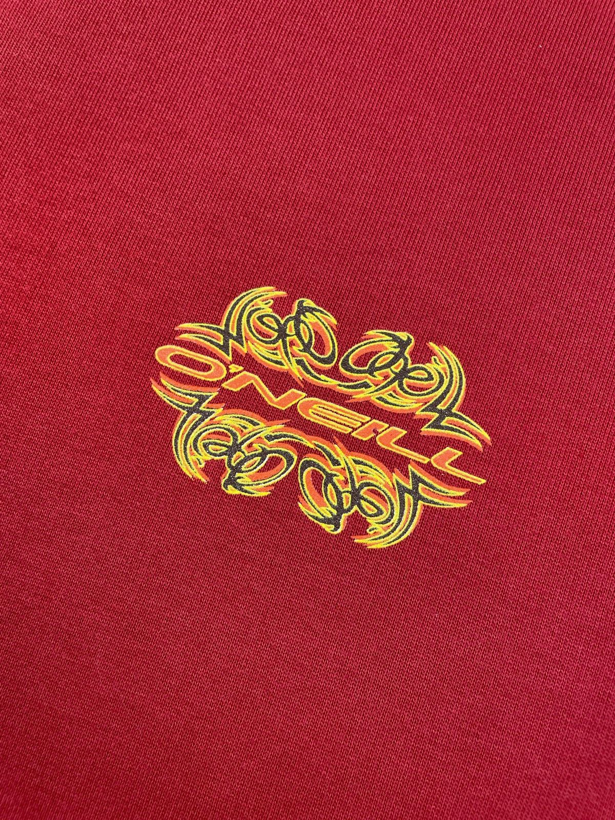 O'Neill Vintage O'NEILL Tribal Big Logo Red Oversized Sweatshirt Size US M / EU 48-50 / 2 - 4 Thumbnail